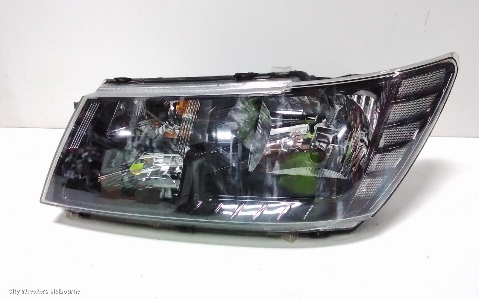 FIAT FREEMONT LEFT HEADLAMP, JC, BLACK INSERT, 04/2013 - 01/2017 - Image 3