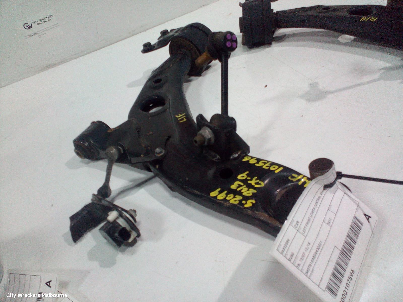 MAZDA CX9 LEFT FRONT LOWER CONTROL ARM, TB, 12/2007 - 12/2015 - Image 1