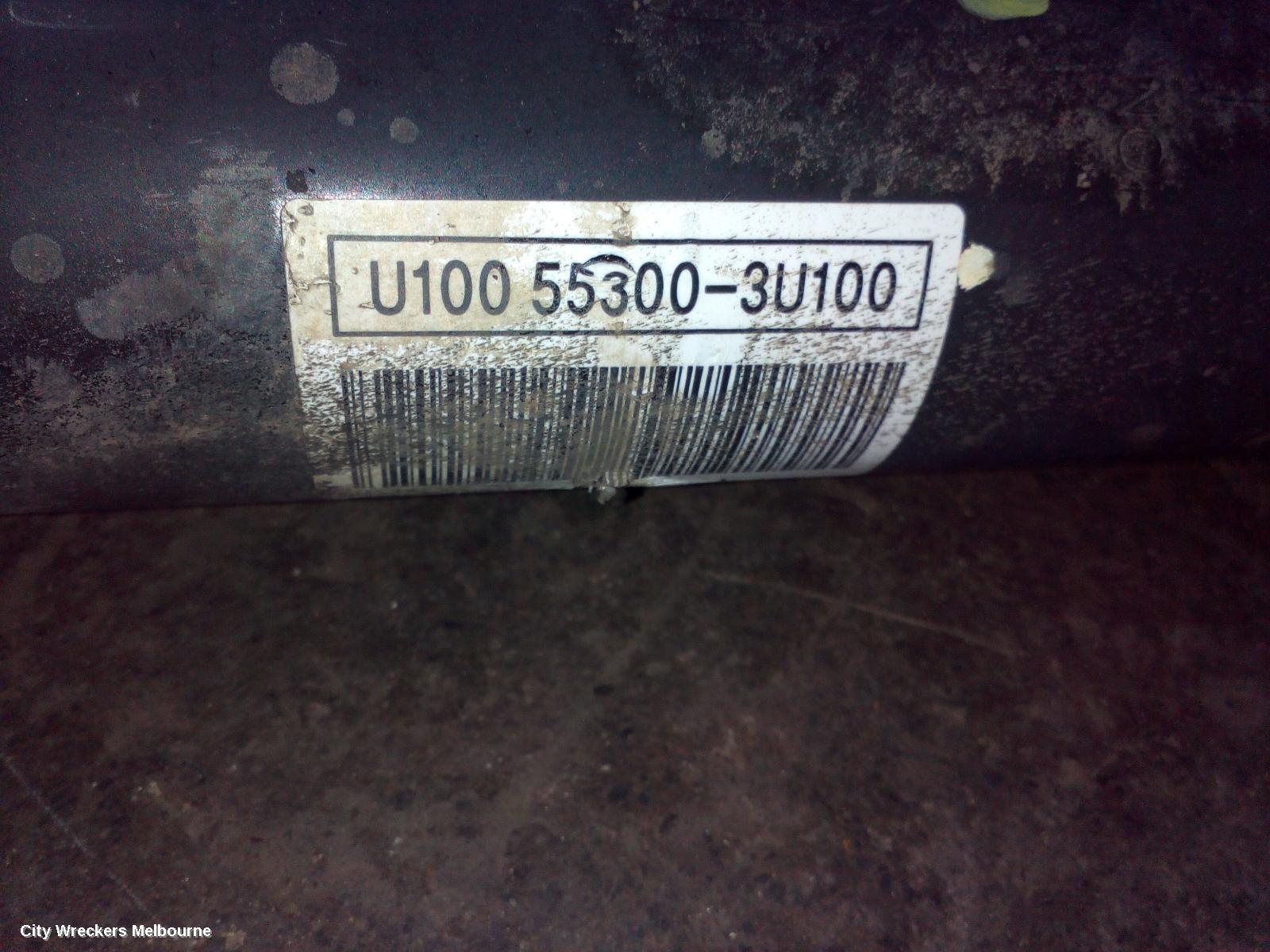 KIA SPORTAGE LEFT REAR STRUT, ***USE SHOCK ABSORBER PART TYPE*** - Image 1