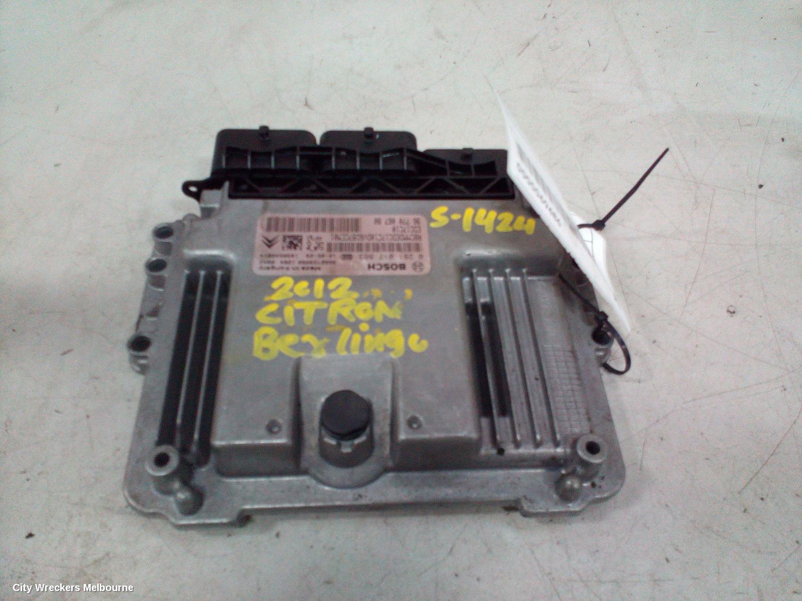 CITROEN BERLINGO ECU, ENGINE ECU, P/N 0281017863, ECU ONLY, B9C, 03/2009 - 12/2018 - Image 3