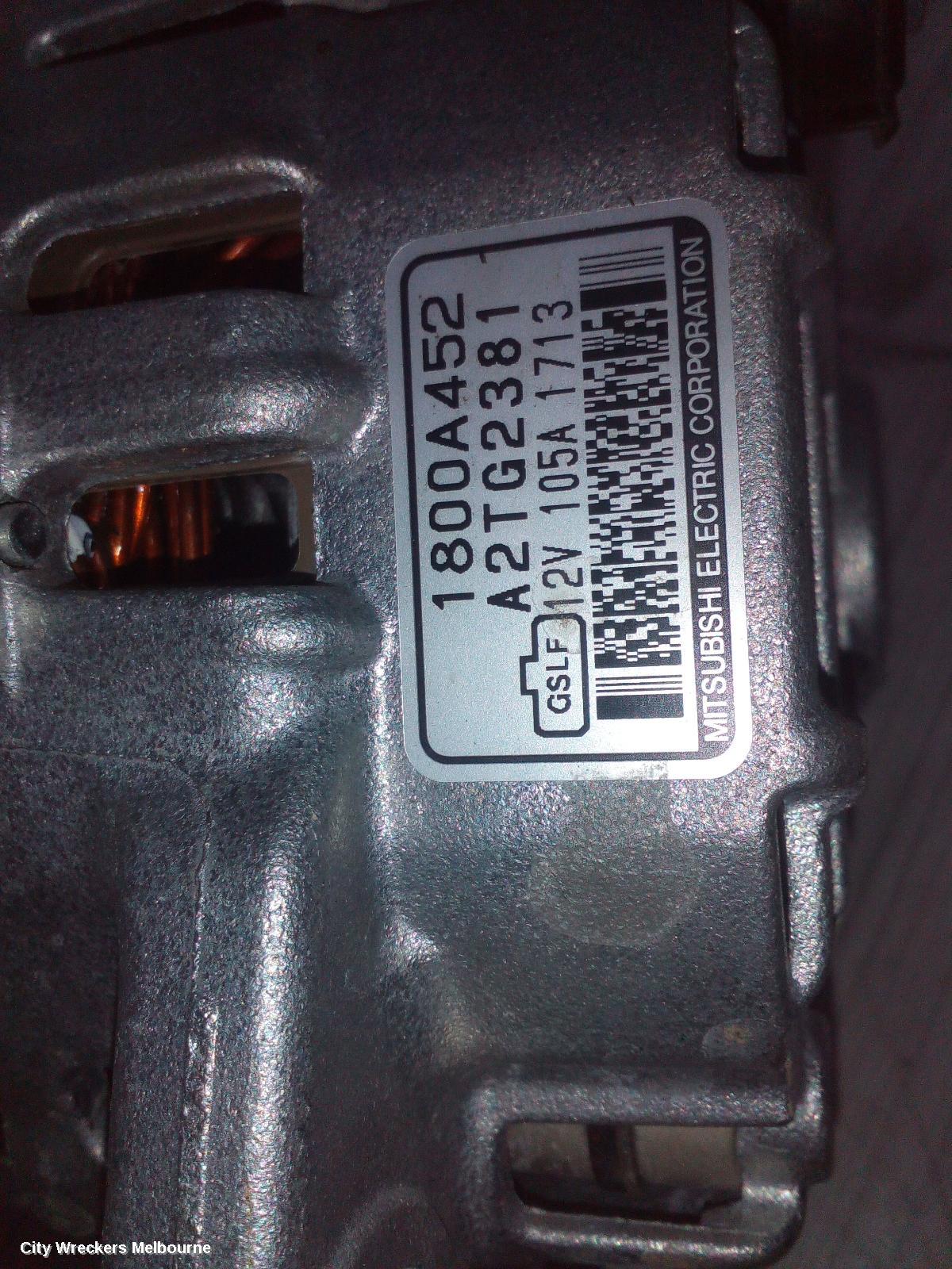 MITSUBISHI ASX ALTERNATOR, PETROL, 2.0/2.4, 105AMP, XD, 06/2019 ONWARDS - Image 1
