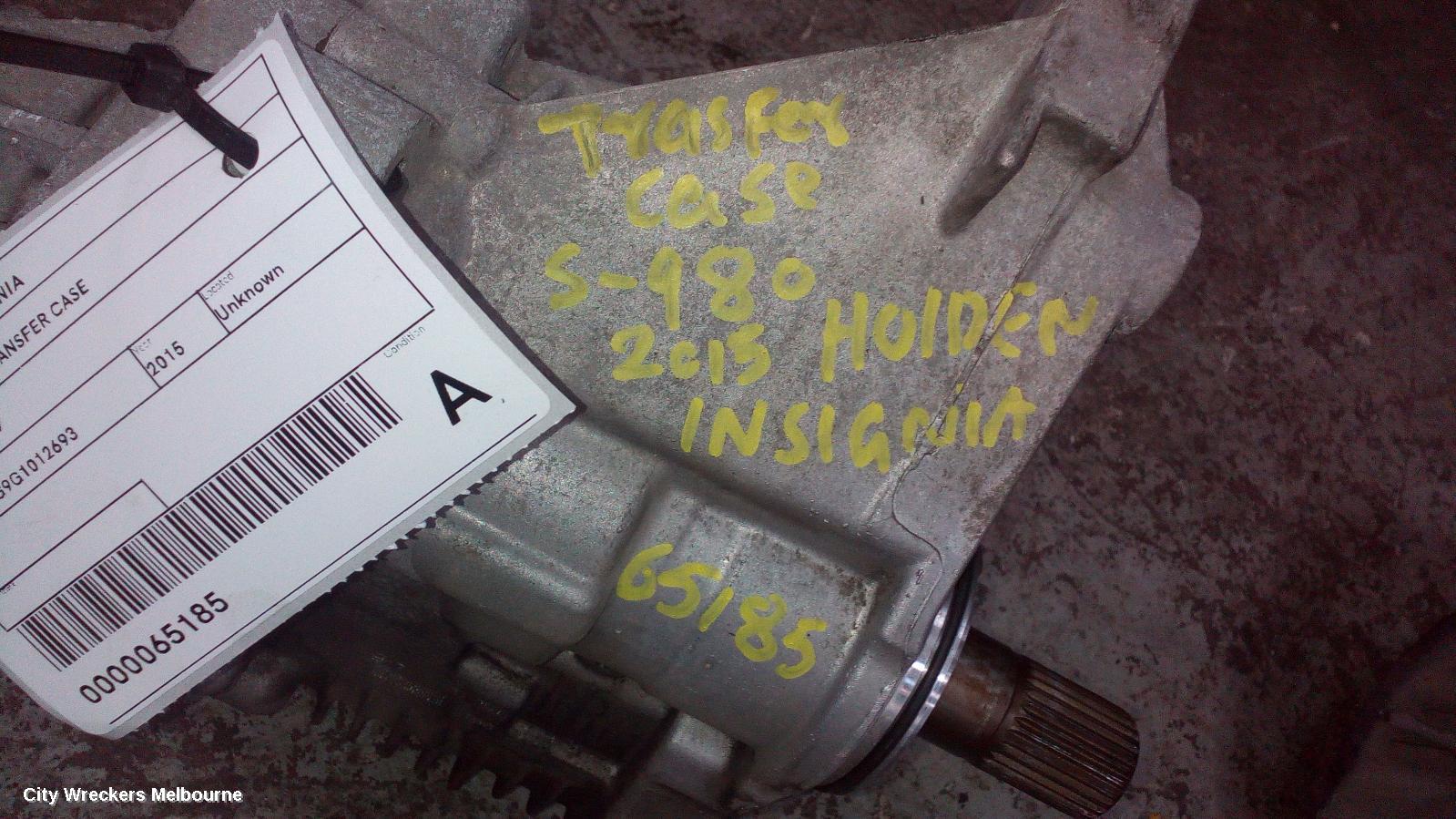 HOLDEN INSIGNIA TRANSFER CASE, GA, 02/2015 - 01/2017 - Image 2