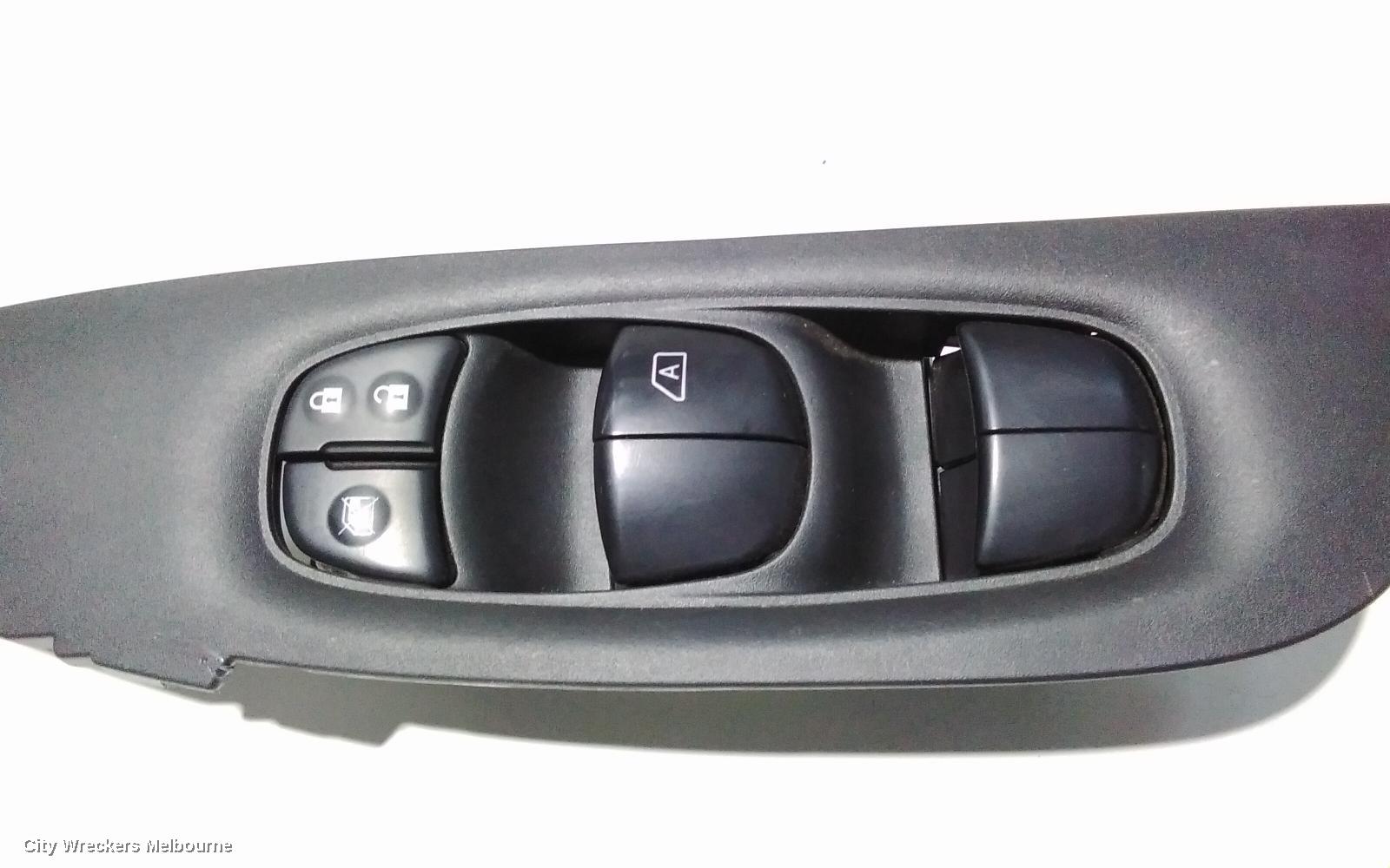 NISSAN XTRAIL PWR DR WIND SWITCH, RH FRONT (MASTER SWITCH), T32, 03/2014 ONWARDS - Image 2