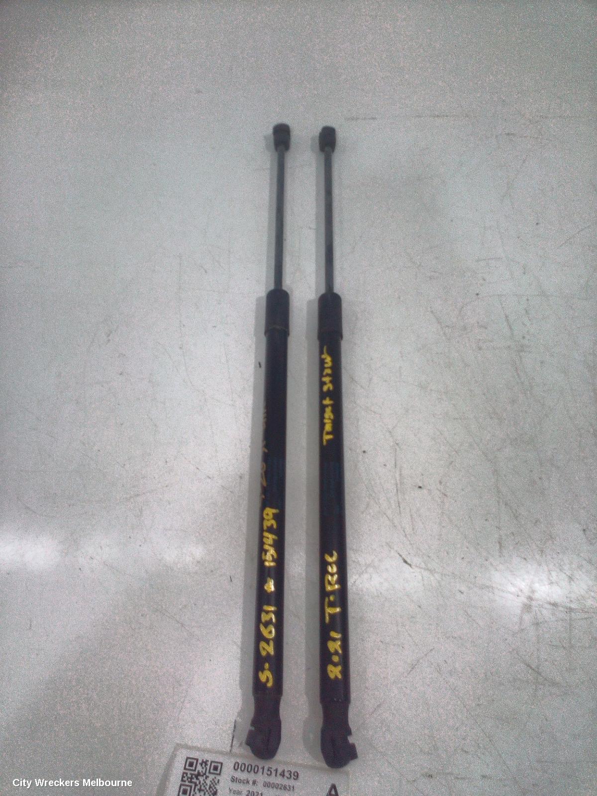 VOLKSWAGEN T-ROC HATCH STRUT, A1, TAILGATE STRUTS (PAIR), NON POWER TYPE, 03/2020 ONWARDS - Image 2