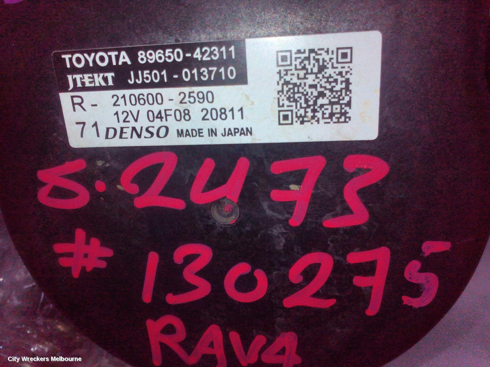 TOYOTA RAV4 STEERING BOX/RACK, XA50, ELECTRIC, NON HYBRID TYPE, 11/2018 ONWARDS - Image 2