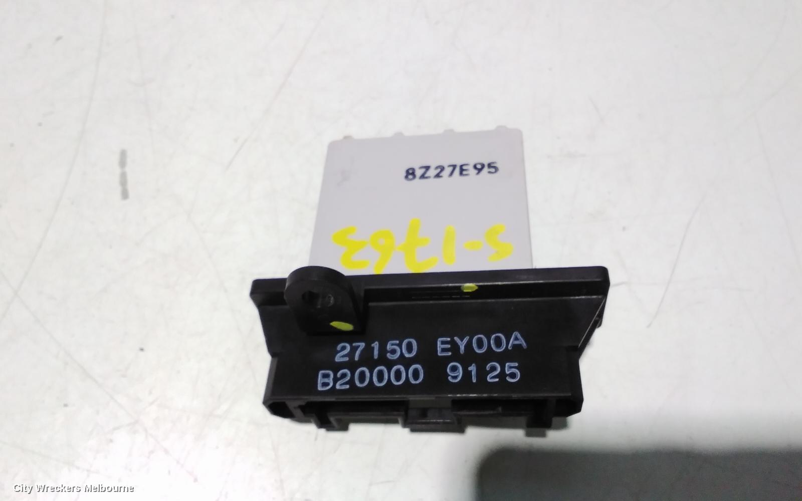 HOLDEN COLORADO FAN SPEED RESISTOR, FLAT CARD TYPE, NON-CLIMATE CONTROL TYPE, RG/RG 7, 01/2012 - 12/2020 - Image 2