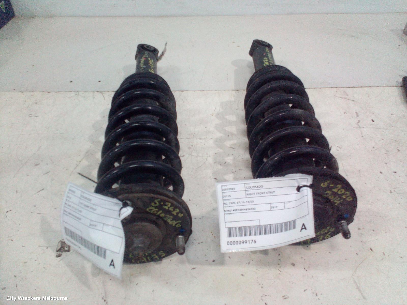 HOLDEN COLORADO LEFT FRONT STRUT, RG, 2WD, 07/2016 - 12/2020 - Image 3