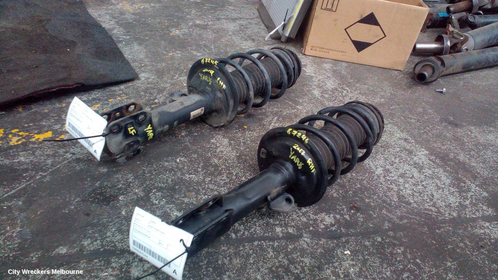 TOYOTA YARIS RIGHT FRONT STRUT, NCP13#, 01/2017 - 12/2019 - Image 3