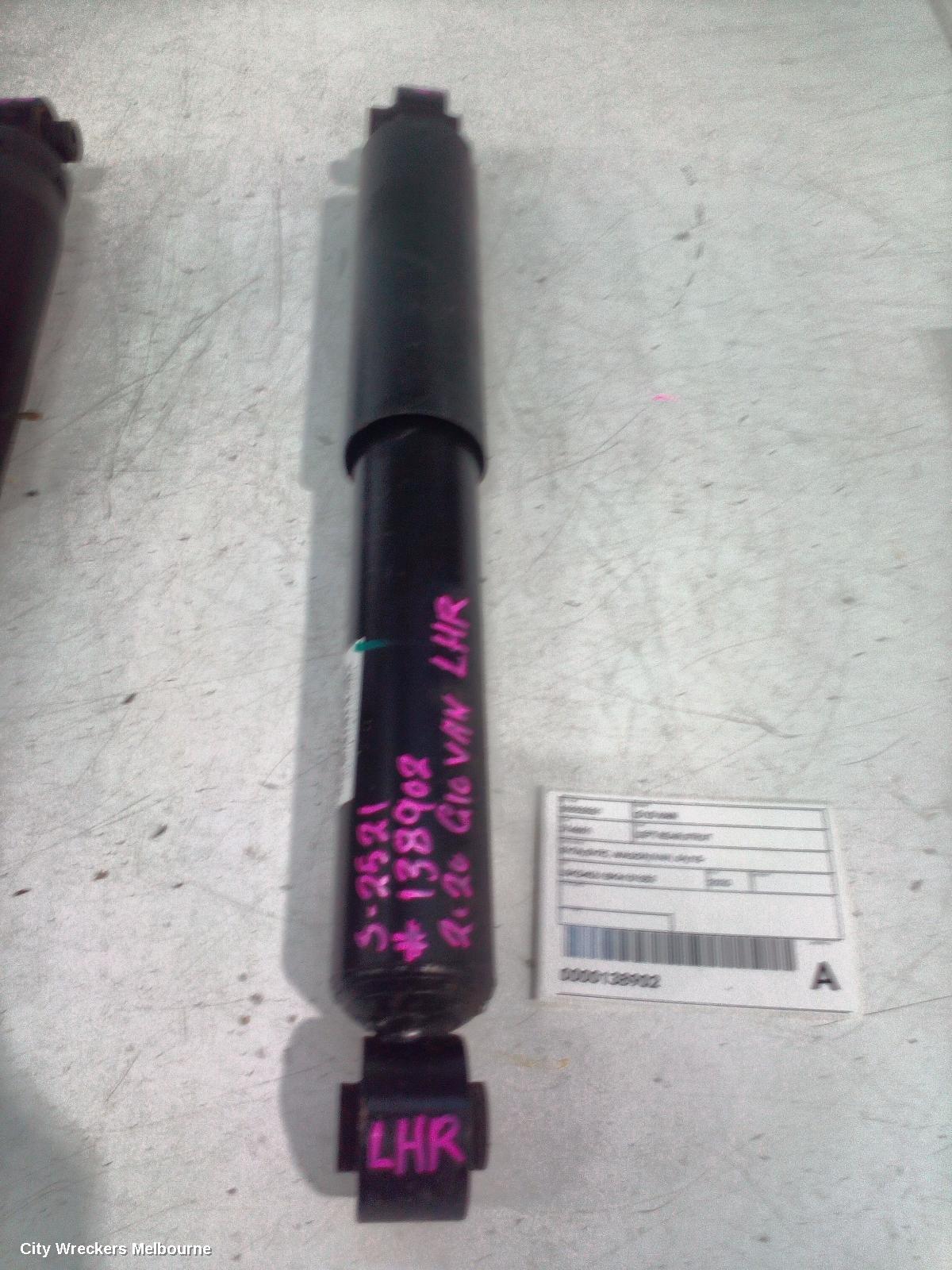LDV G10 LEFT REAR STRUT, SV7A/SV7C, WAGON/VAN, 04/2015 ONWARDS - Image 1