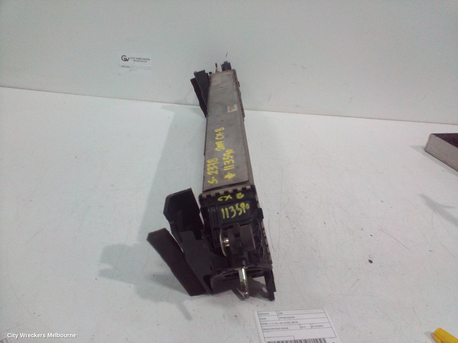 MAZDA CX8 INTERCOOLER, DIESEL, 2.2, KG, 05/2018 ONWARDSKG, 05/2018 ONWARDS - Image 2