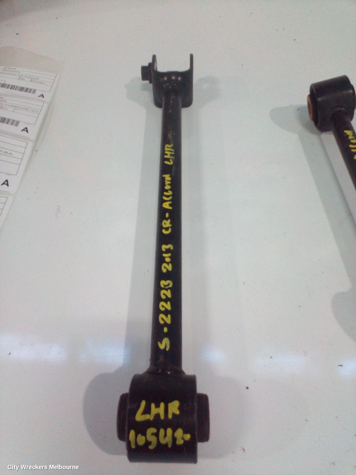 HONDA ACCORD LEFT REAR TRAILING ARM, LOWER CONTROL ARM-REAR, 9TH GEN, 05/2013 - 01/2016 - Image 3