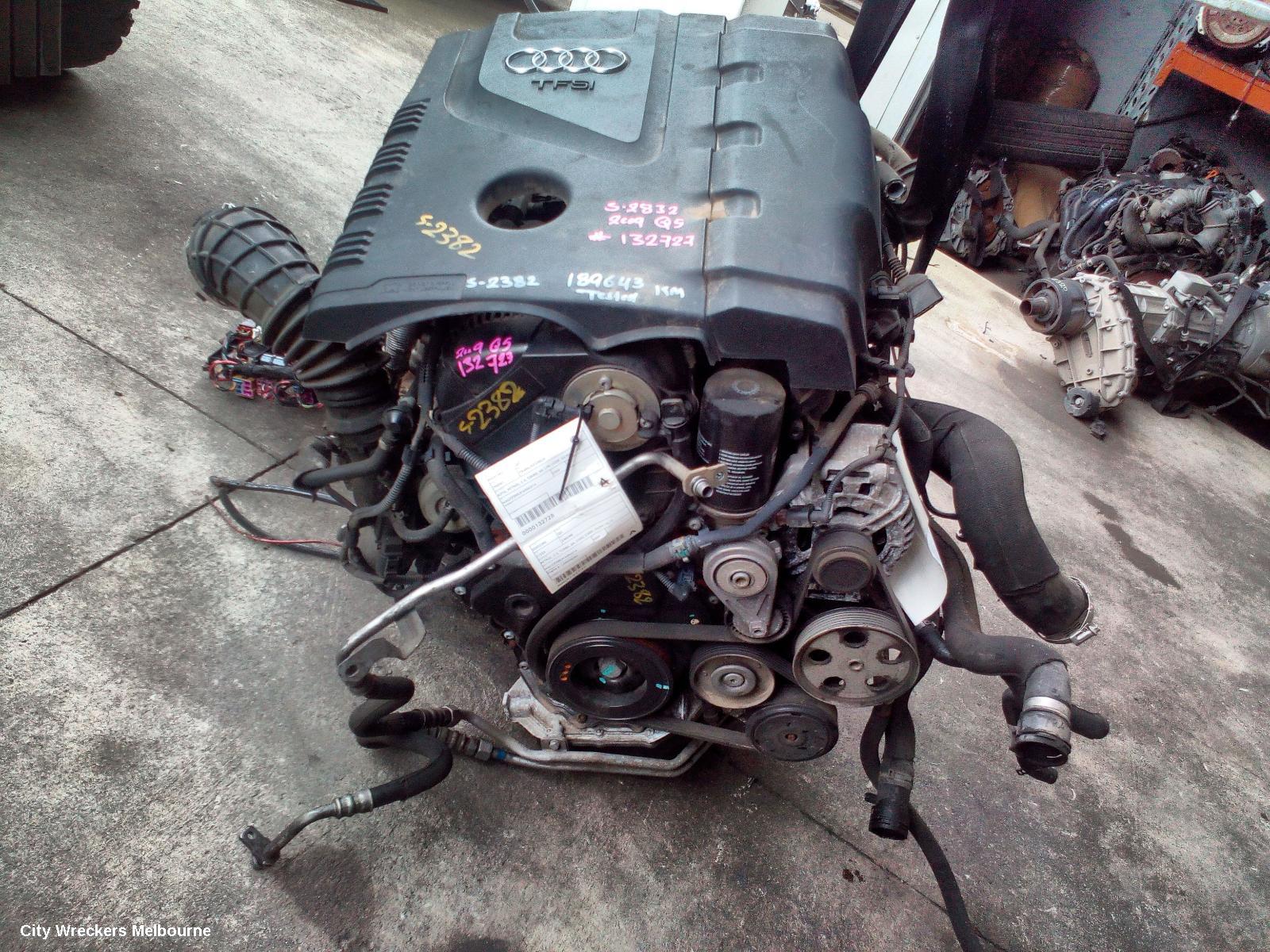 AUDI Q5 ENGINE, PETROL, 2.0, TURBO, 8R, CDNC CODE, 03/2009 - 10/2012 - Image 2