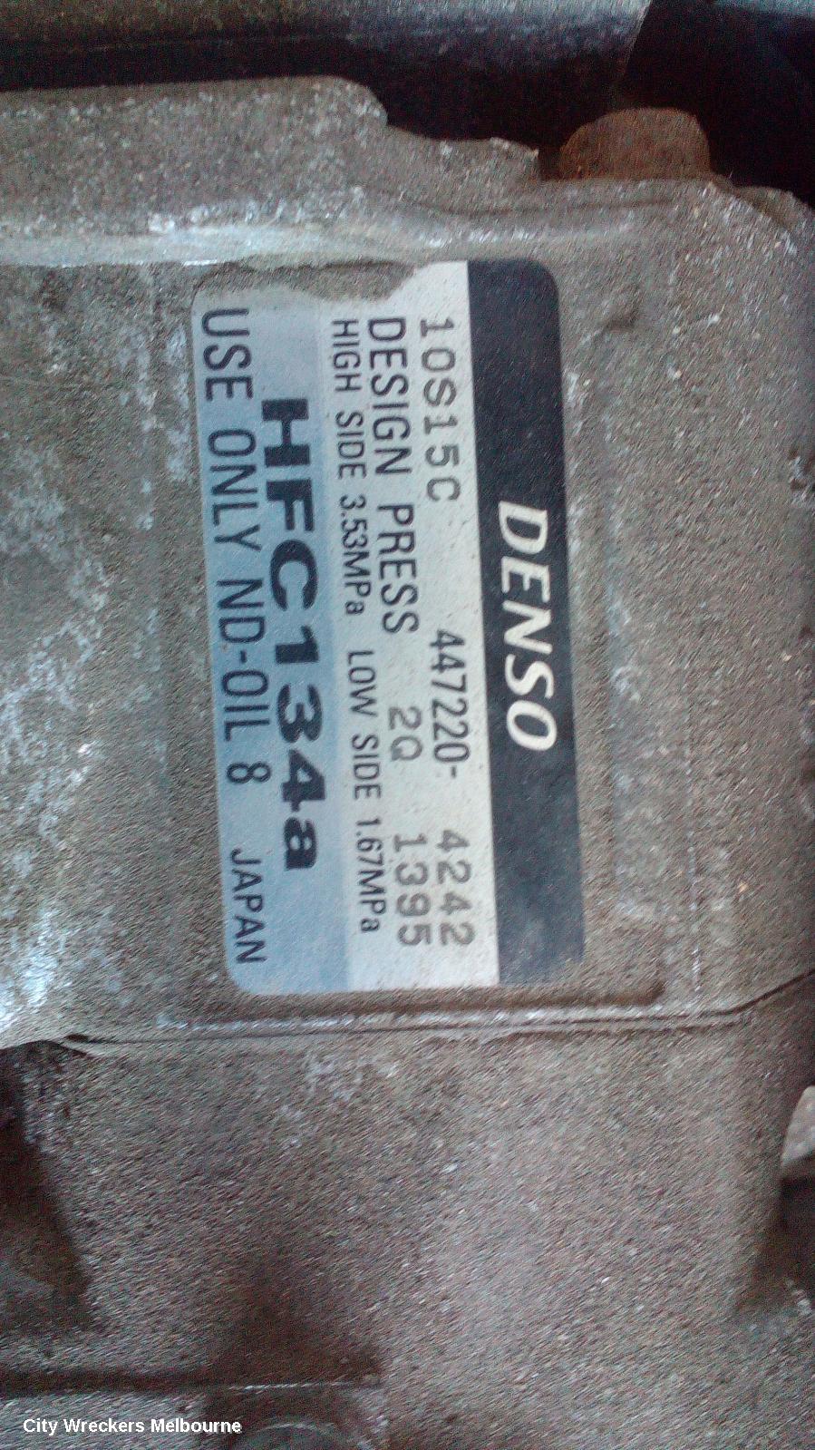 TOYOTA HIACE A/C COMPRESSOR, KDH, 3.0, 1KD-FTV, DIESEL, 10S15C TYPE, 09/2006 - 04/2019 - Image 2