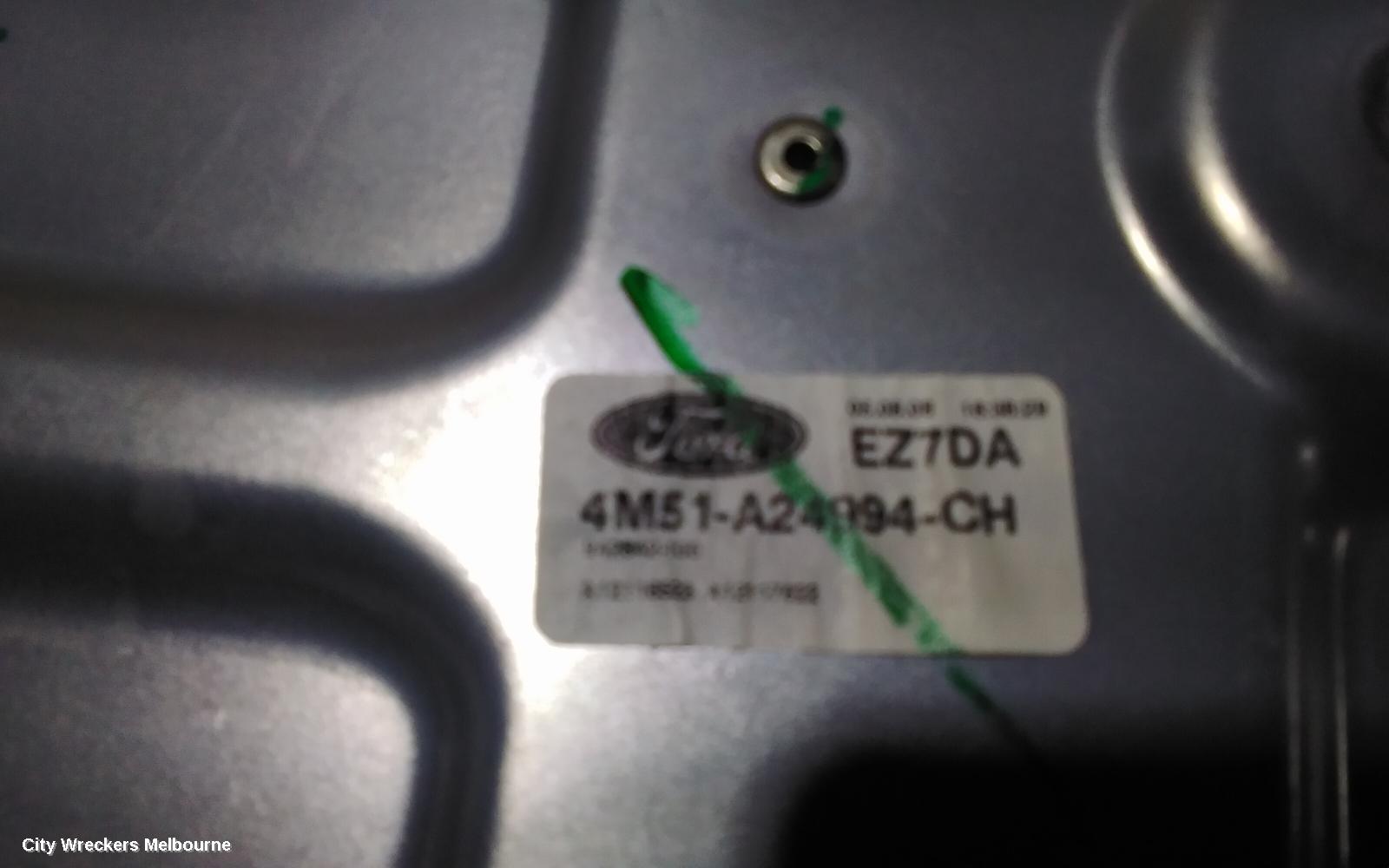 FORD FOCUS RIGHT REAR WND REG/MOTOR, LV, MANUAL REAR WINDOWS TYPE, 06/2008 - 10/2009 - Image 3