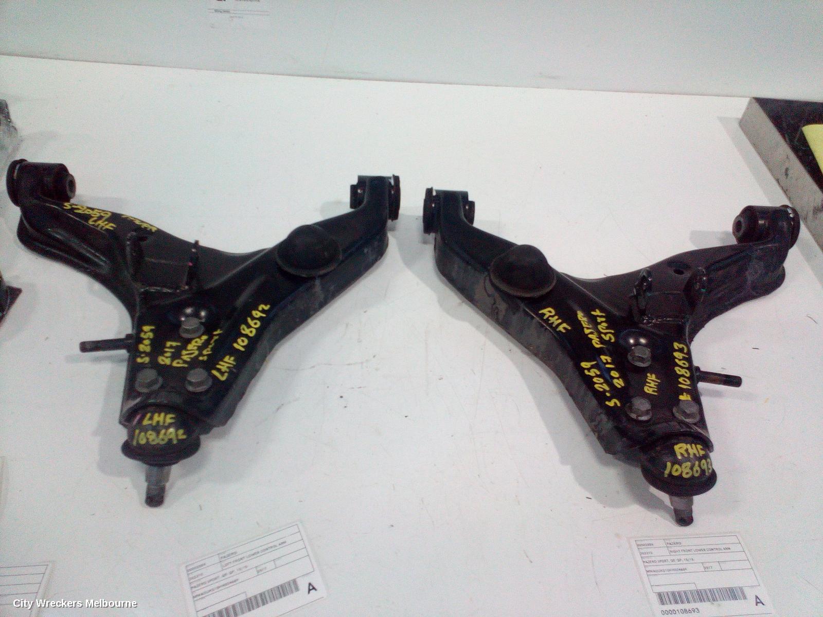 MITSUBISHI PAJERO RIGHT FRONT LOWER CONTROL ARM, PAJERO SPORT, QE-QF, 10/2015 ONWARDS - Image 3