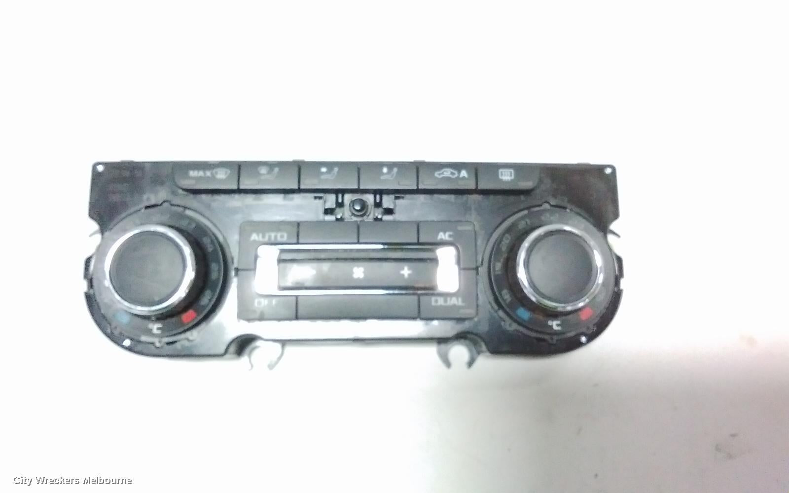 SKODA OCTAVIA HEATER/AC CONTROLS, DUAL ZONE CLIMATE CONTROL, 1Z, NON HEATED SEAT TYPE, 03/2009 - 10/2013 - Image 2