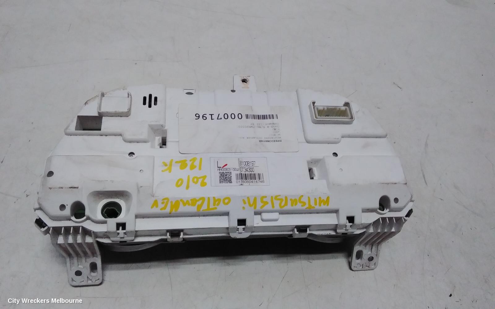 MITSUBISHI OUTLANDER INSTRUMENT CLUSTER, ZH, 09/2009 - 10/2012 - Image 3