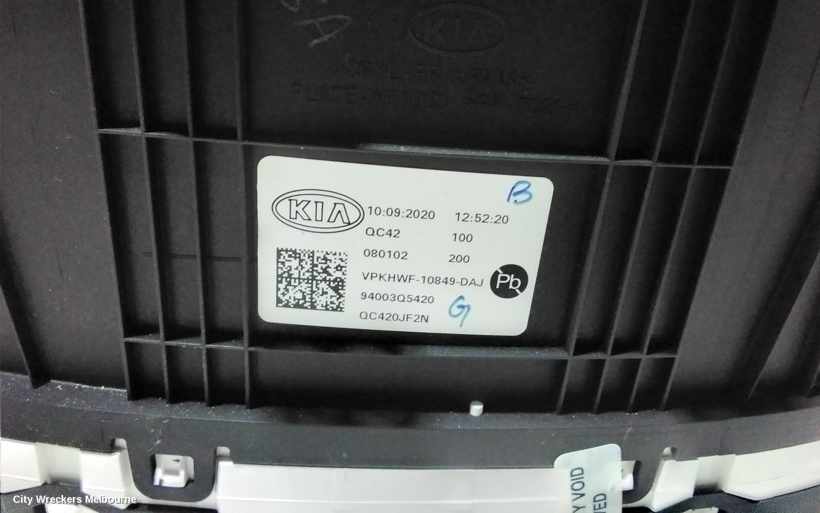 KIA SELTOS INSTRUMENT CLUSTER, INSTRUMENT CLUSTER, PETROL, 2.0, AUTO T/M, SP2, S/SPORT +, 07/2019 ONWARDS - Image 3