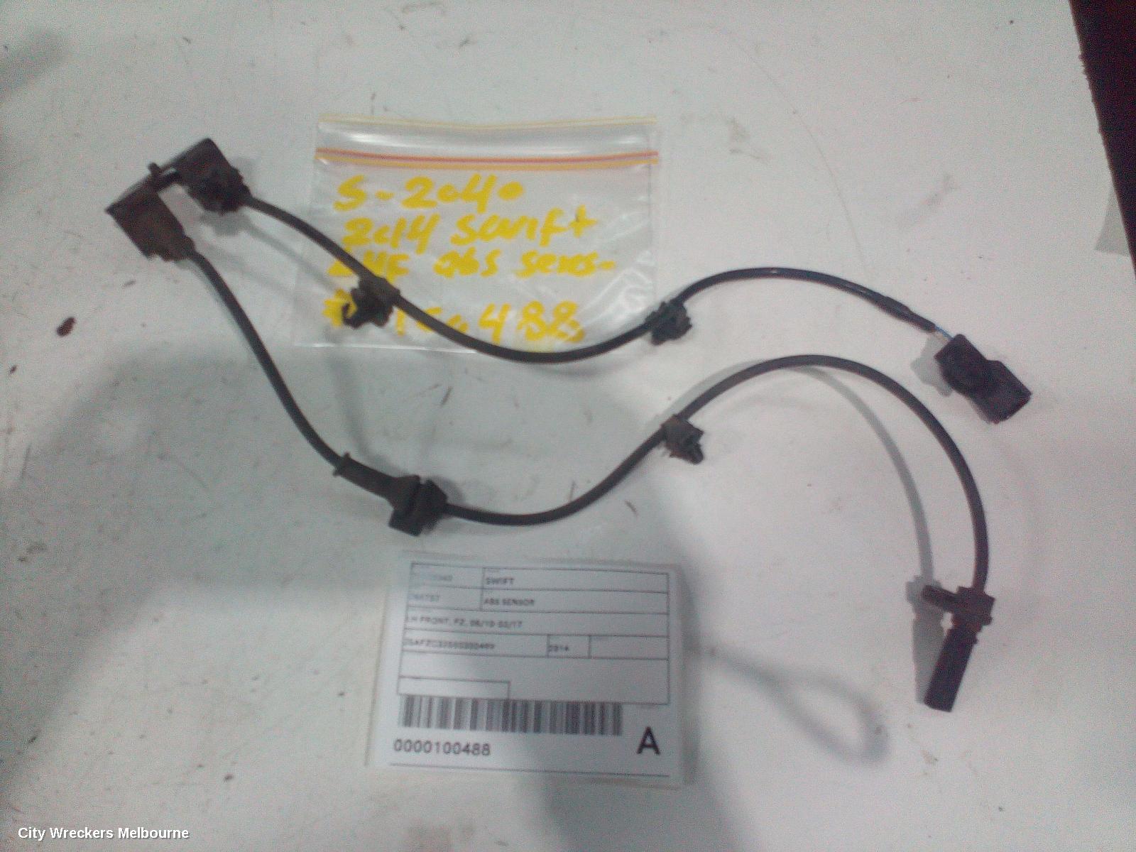 SUZUKI SWIFT ABS SENSOR, LH FRONT, FZ, 08/2010 - 03/2017 - Image 2