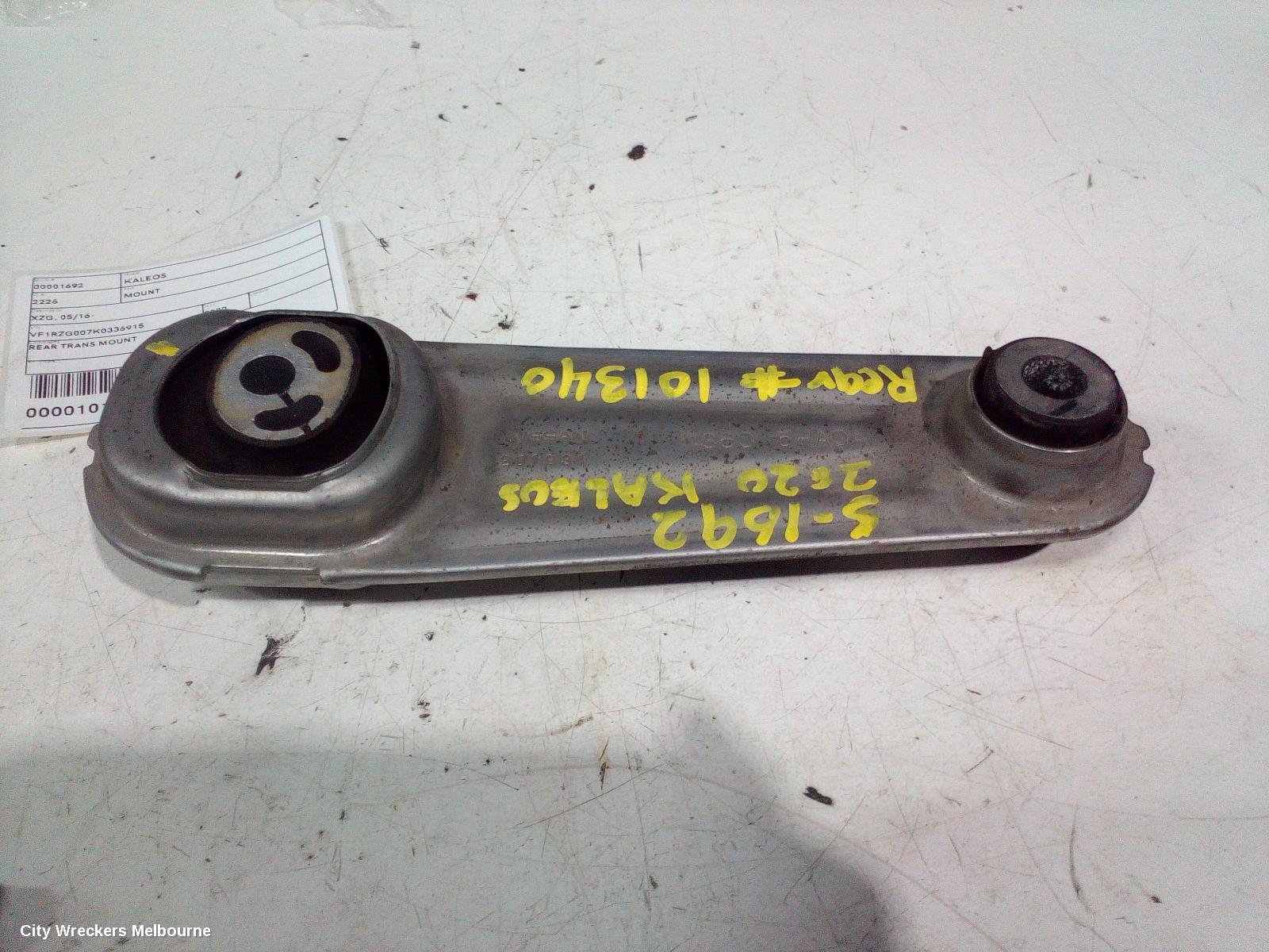 RENAULT KALEOS MOUNT, XZG, 05/2016 ONWARDS - Image 3