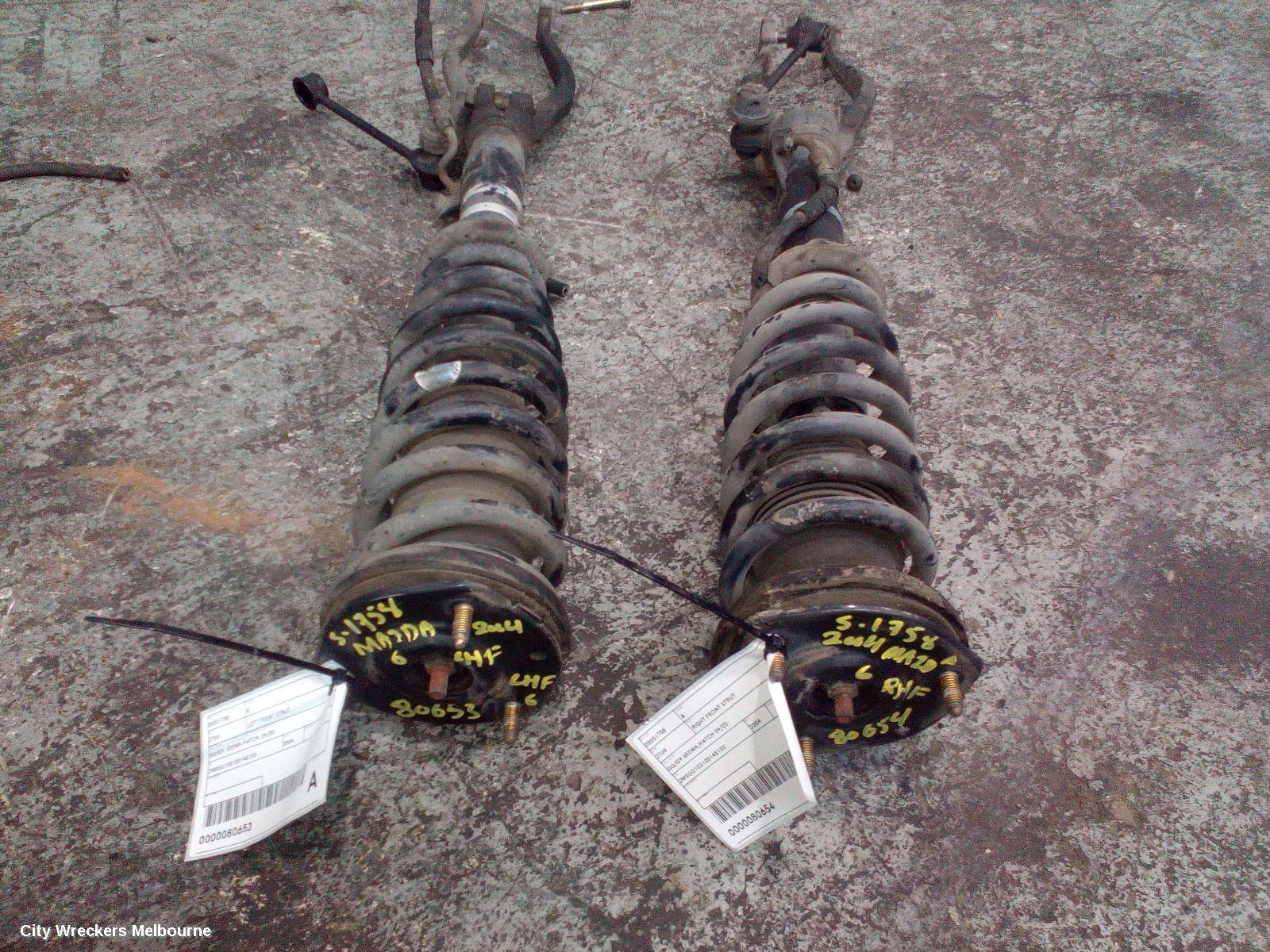 MAZDA 6 LEFT FRONT STRUT, GG/GY, SEDAN/HATCH, 09/2002 ONWARDS - Image 2