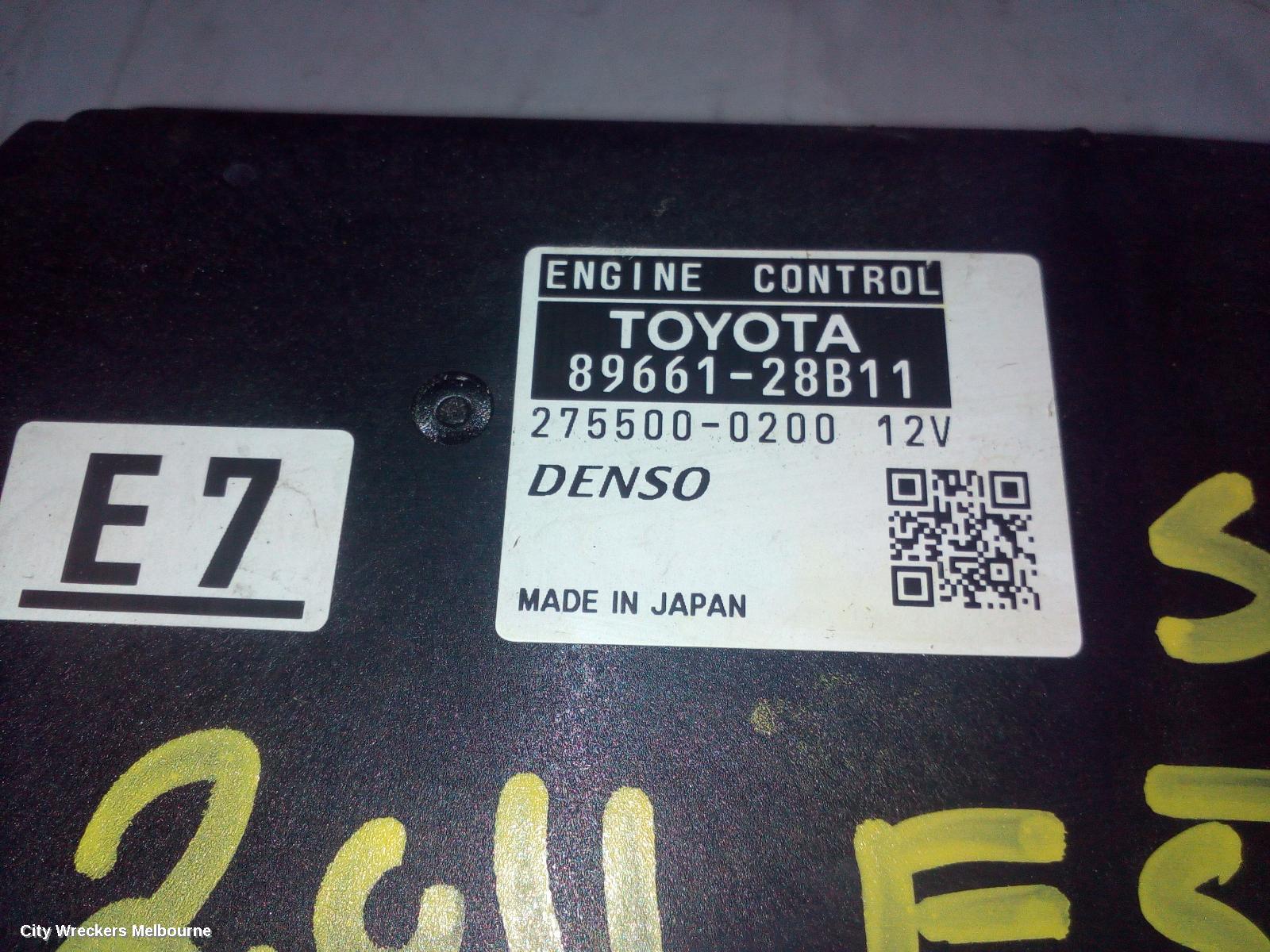 TOYOTA ESTIMA ECU, ENGINE ECU, 2.4, PETROL, 2AZ-FE, ECU ONLY, XR50, 05-19 (IMPORT) - Image 3
