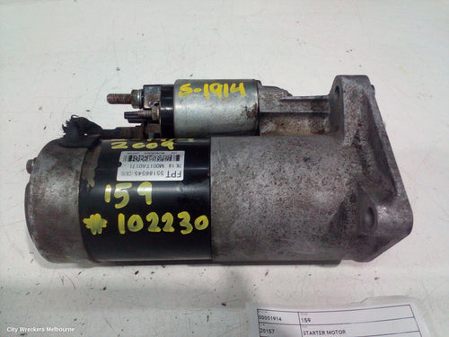 ALFA ROMEO 159 STARTER, DIESEL, 2.4, AUTO T/M, MITSUBISHI BRAND, 06/2006 - 12/2011 - Image 1