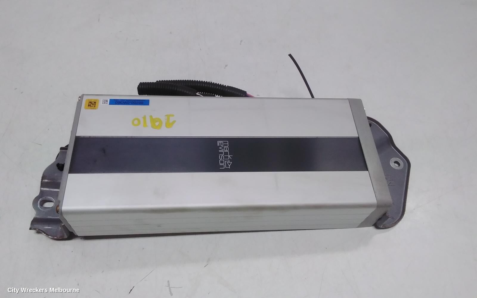 LEXUS IS250/IS250C RADIO/CD/DVD/SAT/TV, AMPLIFIER (MARK LEVINSON TYPE), GSE20R, 11/2005 - 12/2014 - Image 2