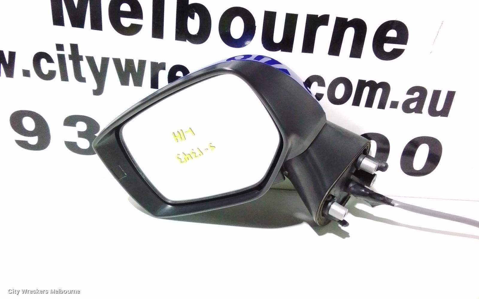 SUBARU WRX LEFT DOOR MIRROR, V1, MANUAL FOLDING, NON HEATED, NON CAMERA TYPE, 03/2014 - 11/2021 - Image 2