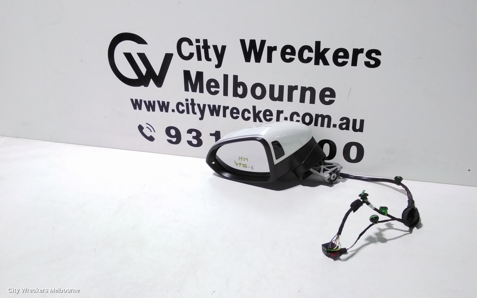VOLKSWAGEN PASSAT LEFT DOOR MIRROR, B8/MK7, NON POWER FOLD TYPE, 06/2015 ONWARDS - Image 1