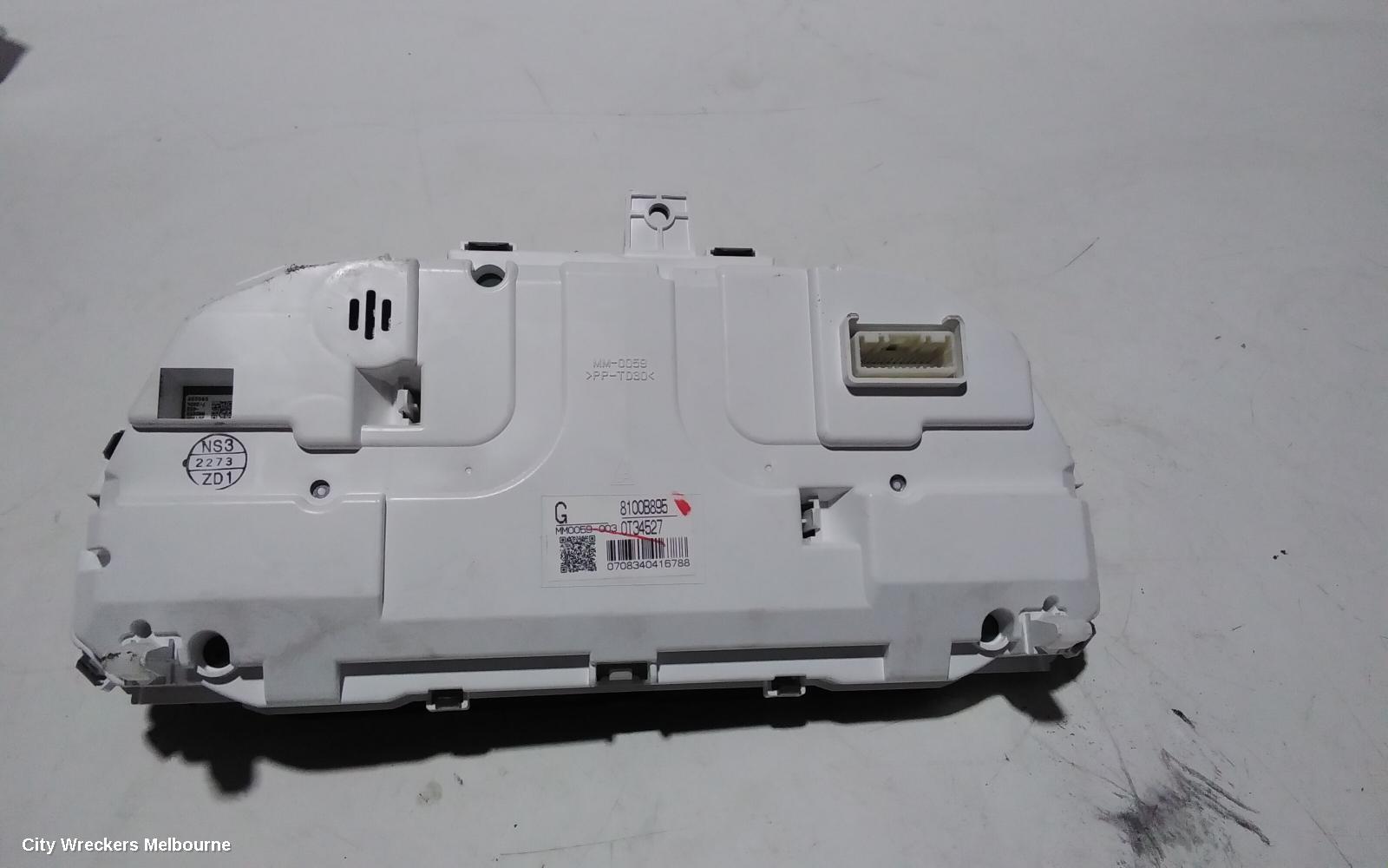 MITSUBISHI OUTLANDER INSTRUMENT CLUSTER, PETROL, AUTO T/M, ZJ-ZK, 10/2012 - 03/2018 - Image 3
