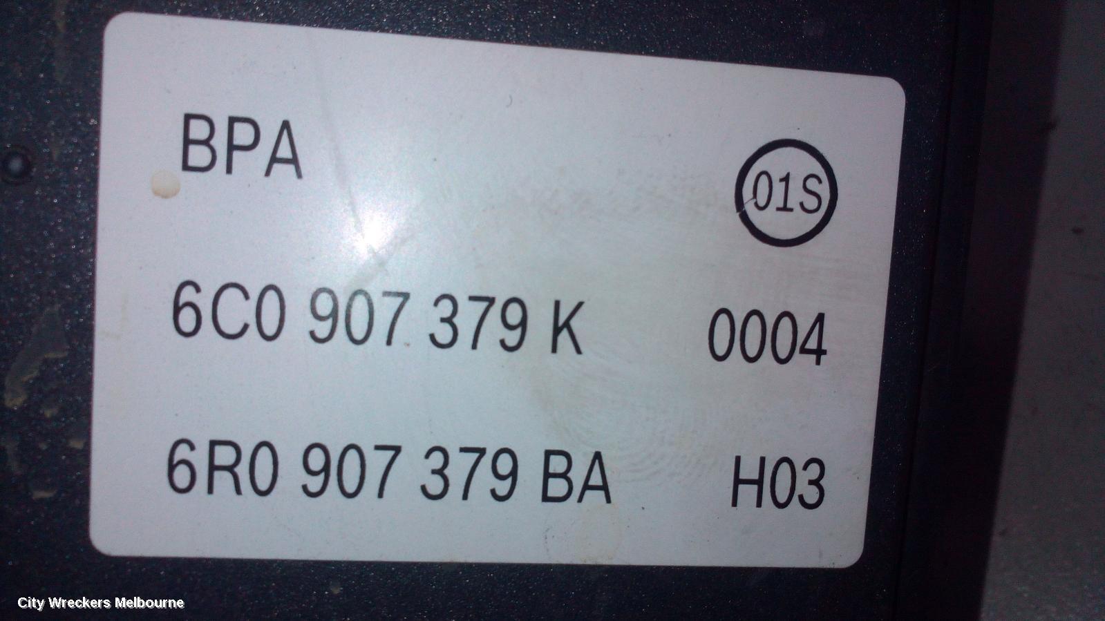 VOLKSWAGEN POLO ABS PUMP/MODULATOR, 6R, P/N 6C0614517K, 05/2014 - 09/2017 - Image 1