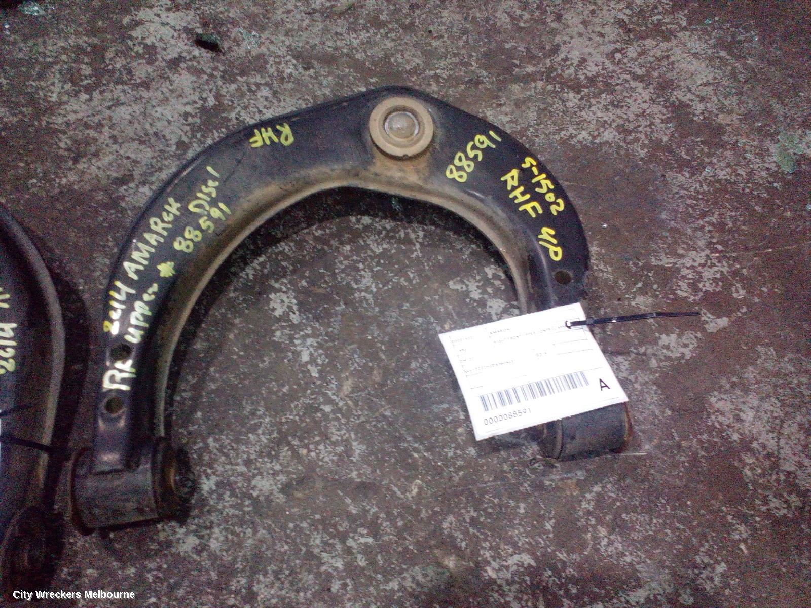 VOLKSWAGEN AMAROK RIGHT FRONT UPPER CONTROL ARM, 2H, 02/2011 - 09/2022 - Image 2