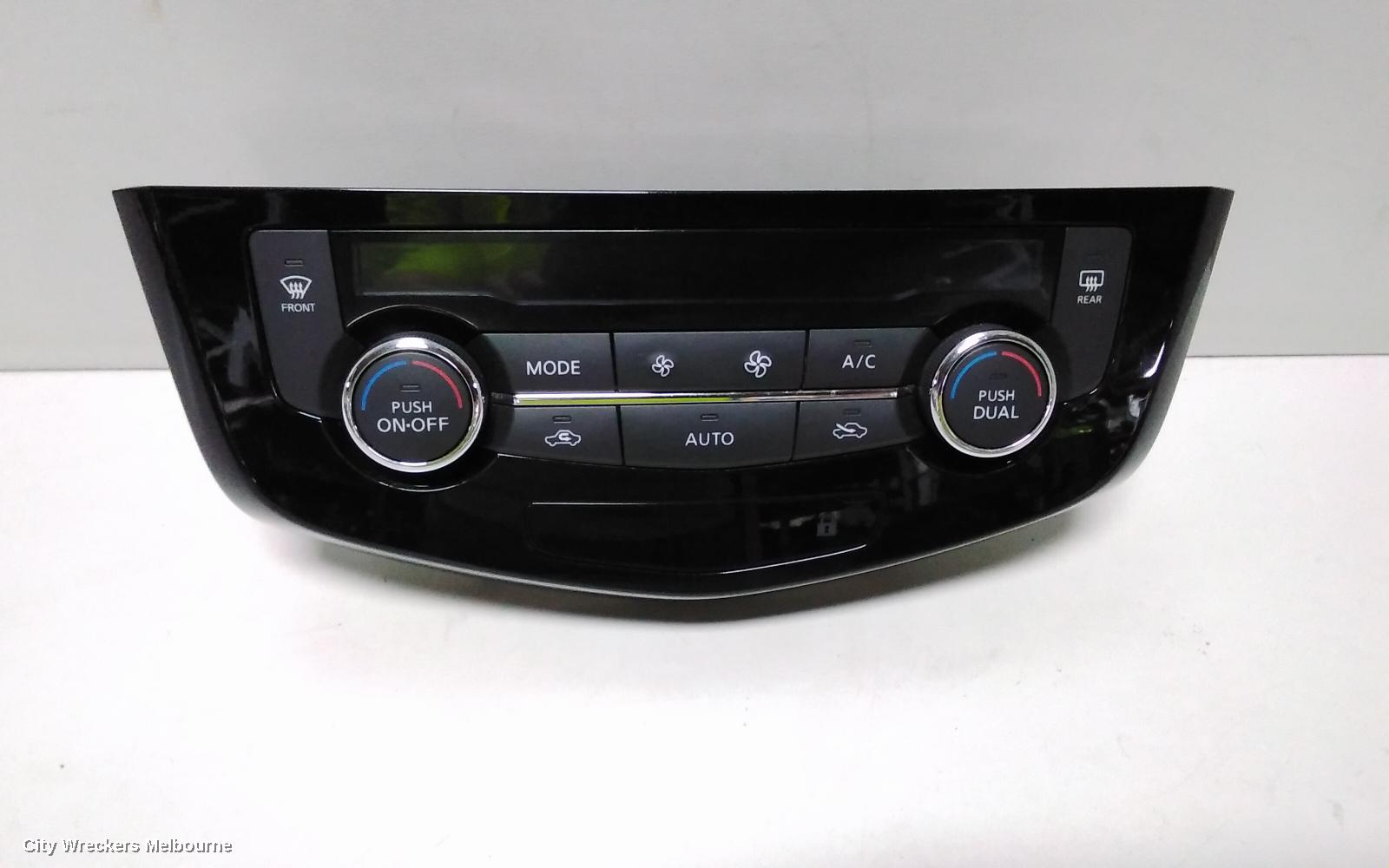 NISSAN QASHQAI HEATER/AC CONTROLS, J11, CLIMATE CONTROL TYPE, 06/2014 - 07/2021 - Image 2