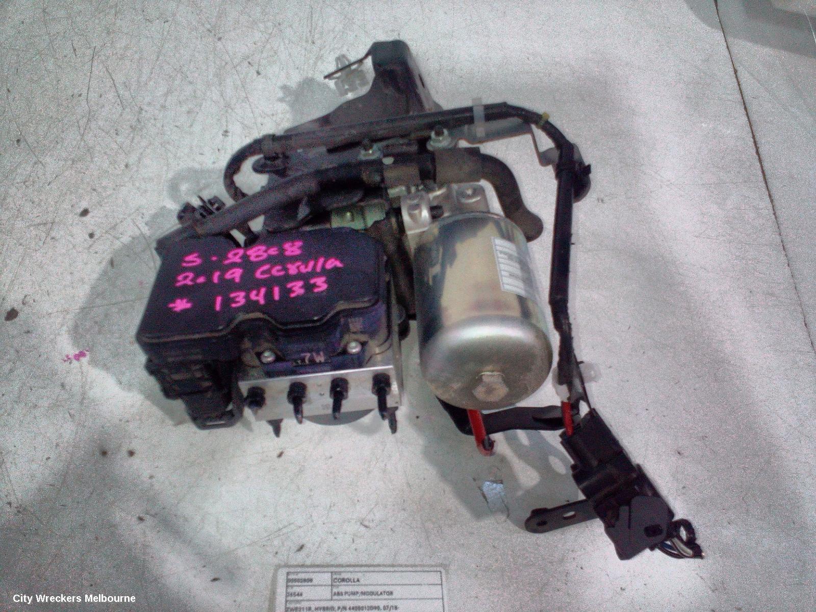 TOYOTA COROLLA ABS PUMP/MODULATOR, ZWE211R, HYBRID, P/N 4405012D90, 07/2018 ONWARDS - Image 2