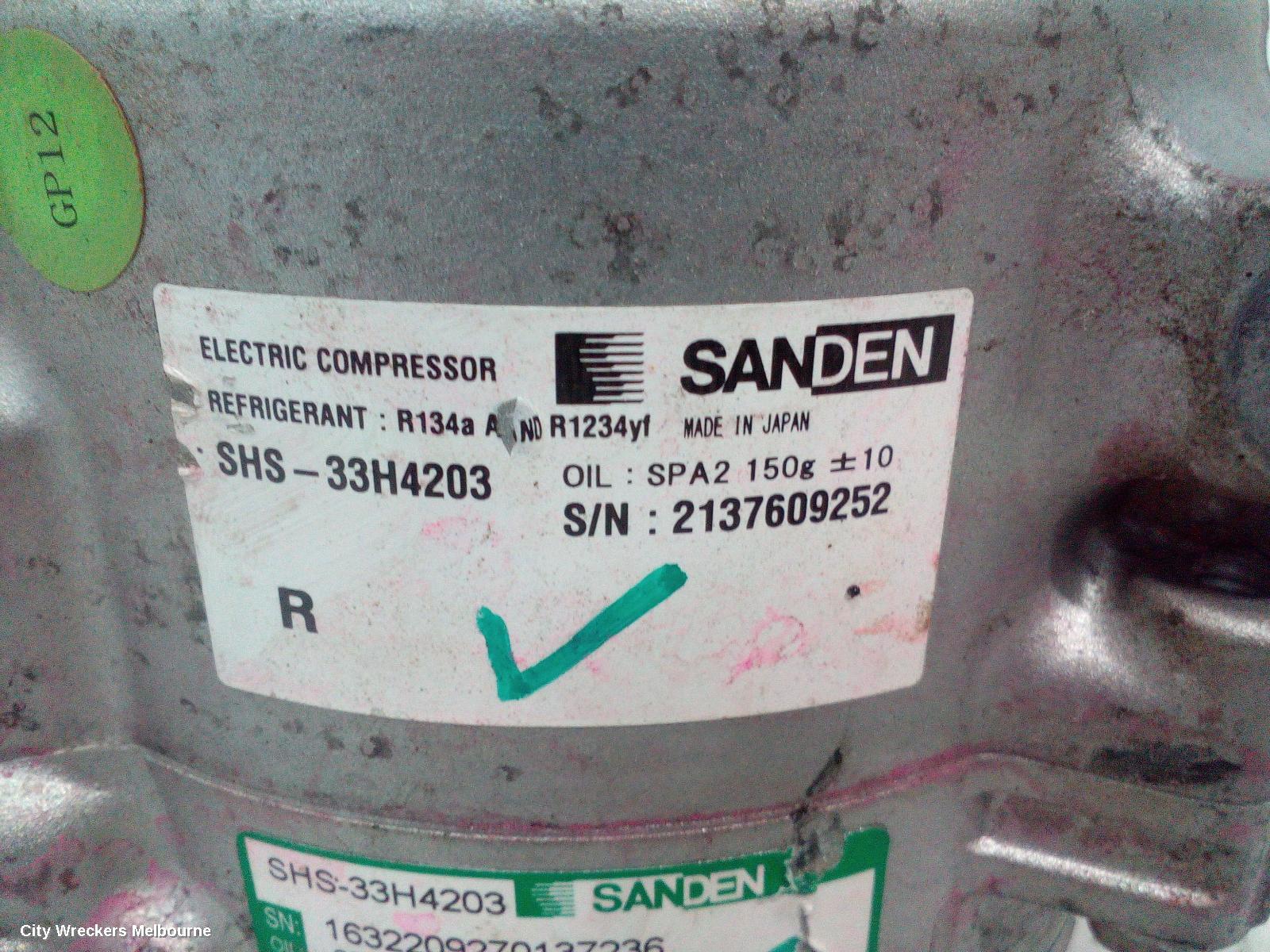 MG HS A/C COMPRESSOR, SAS23, PETROL, 1.5, PHEV, 03/2021 ONWARDS - Image 3