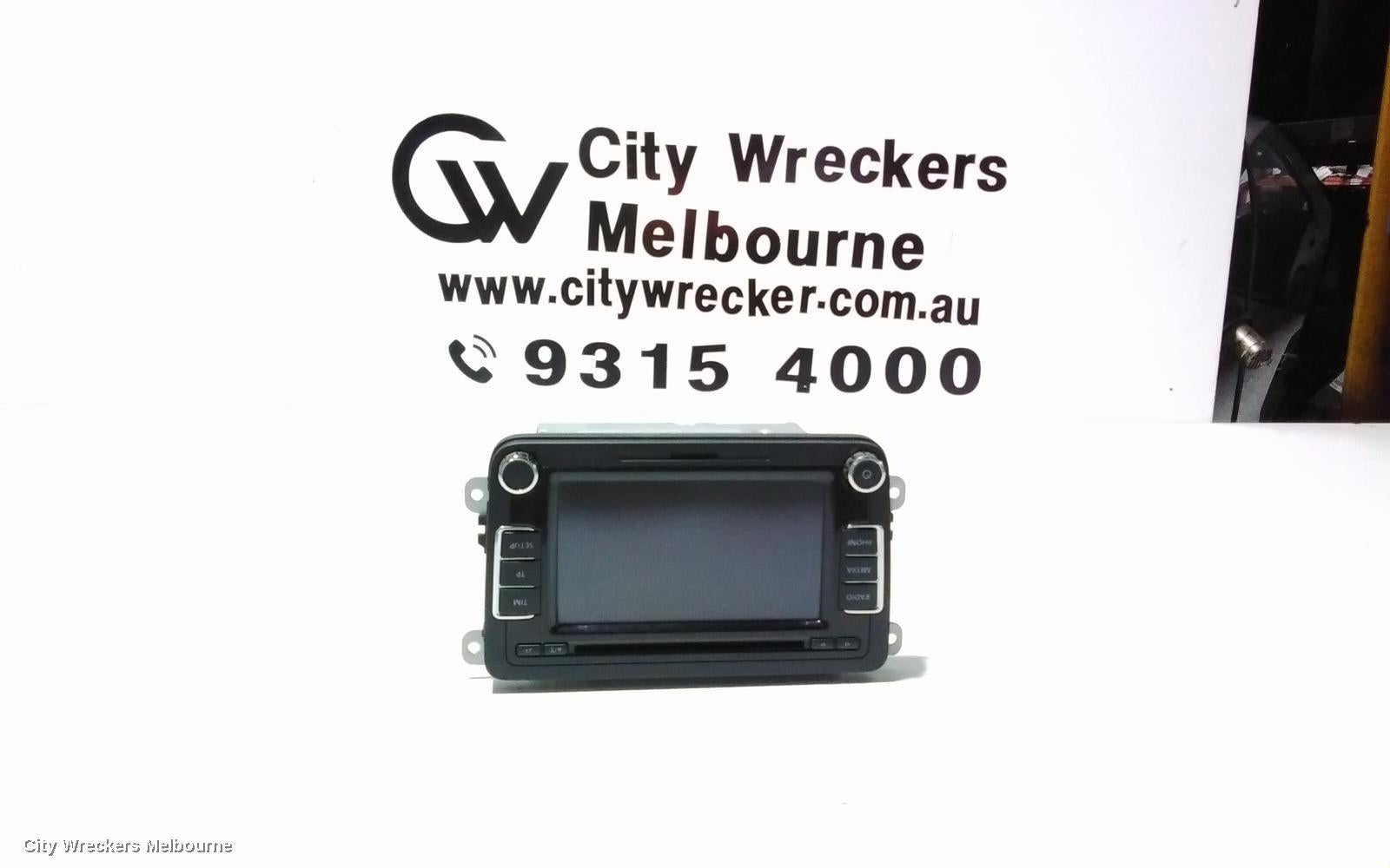SKODA SUPERB RADIO/CD/DVD/SAT/TV, DISPLAY/HEAD UNIT, BOLERO, NON SAT NAV TYPE, 3T, 03/2009 - 04/2011 - Image 1