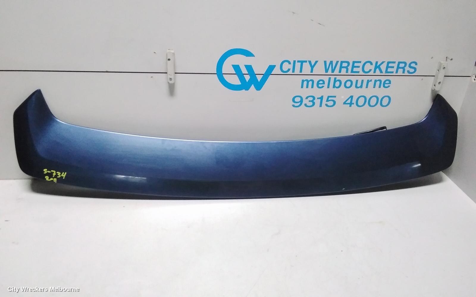 SUBARU IMPREZA REAR SPOILER, BOOTLID, G3, NON WRX/STI TYPE, 04/2007 - 11/2011 - Image 1