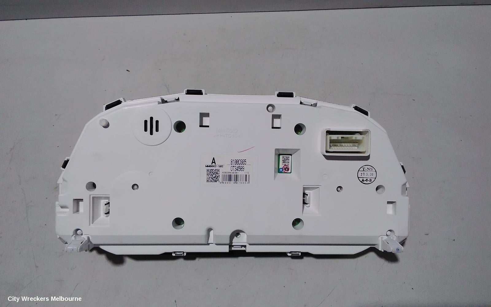 MITSUBISHI TRITON INSTRUMENT CLUSTER, MR, DIESEL, 2WD, AUTO/MANUAL T/M, 11/2018 - 10/2023 - Image 3