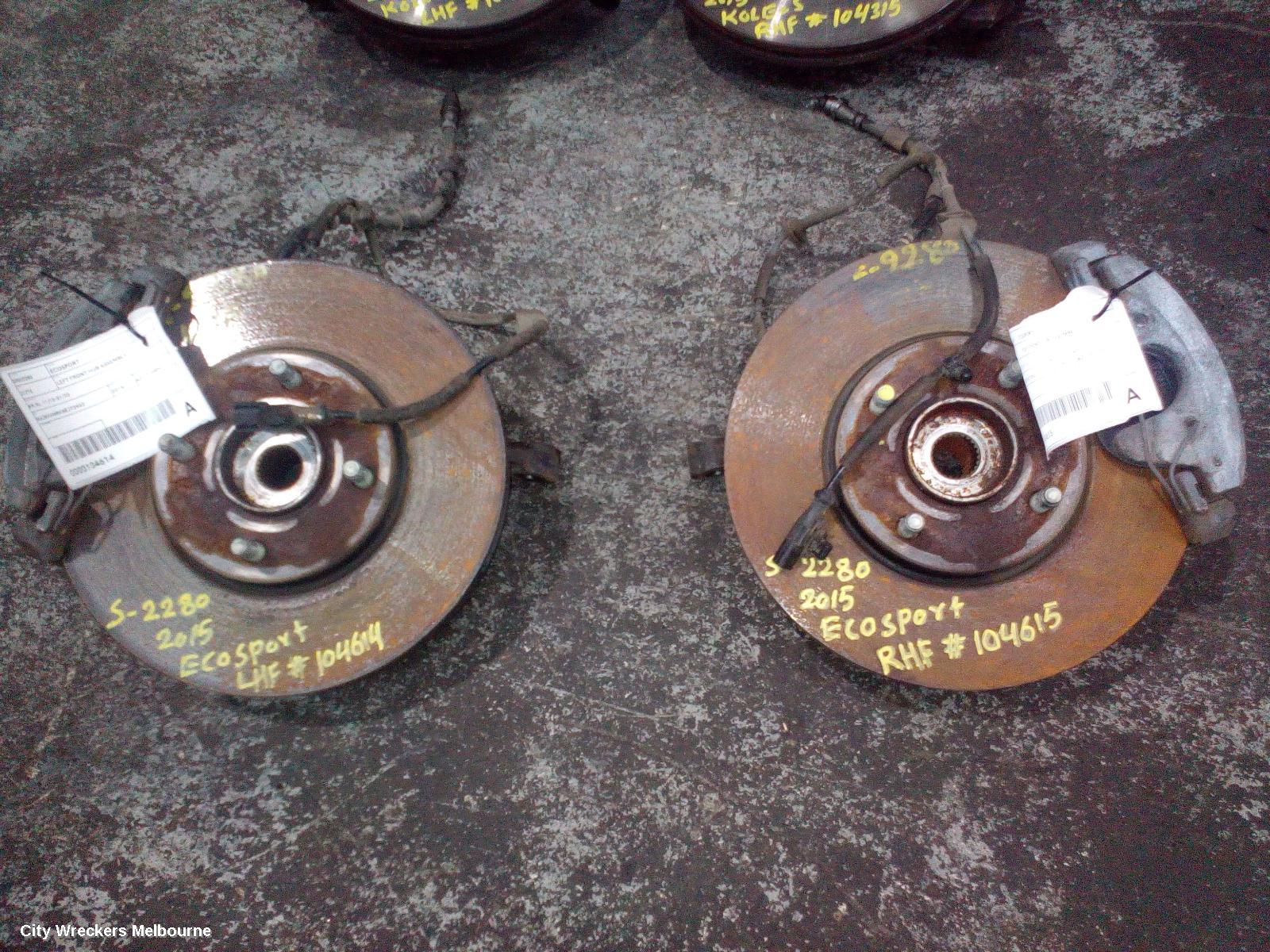 FORD ECOSPORT LEFT FRONT HUB ASSEMBLY, BK-BL, 11/2013 - 01/2020 - Image 3