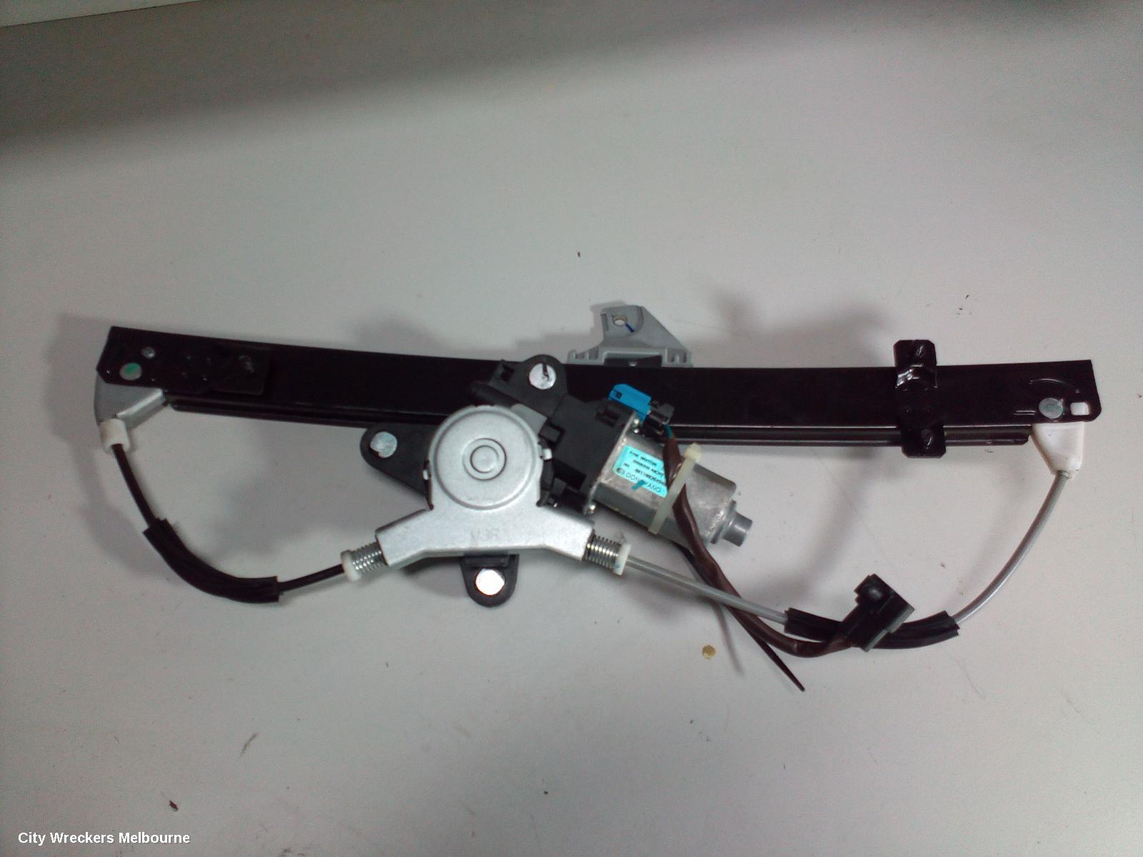 HOLDEN BARINA RIGHT FRONT WINDOW REG/MOTOR, POWER, SPARK, MJ (VIN KL3MF...), 10/2010 - 06/2015 - Image 1
