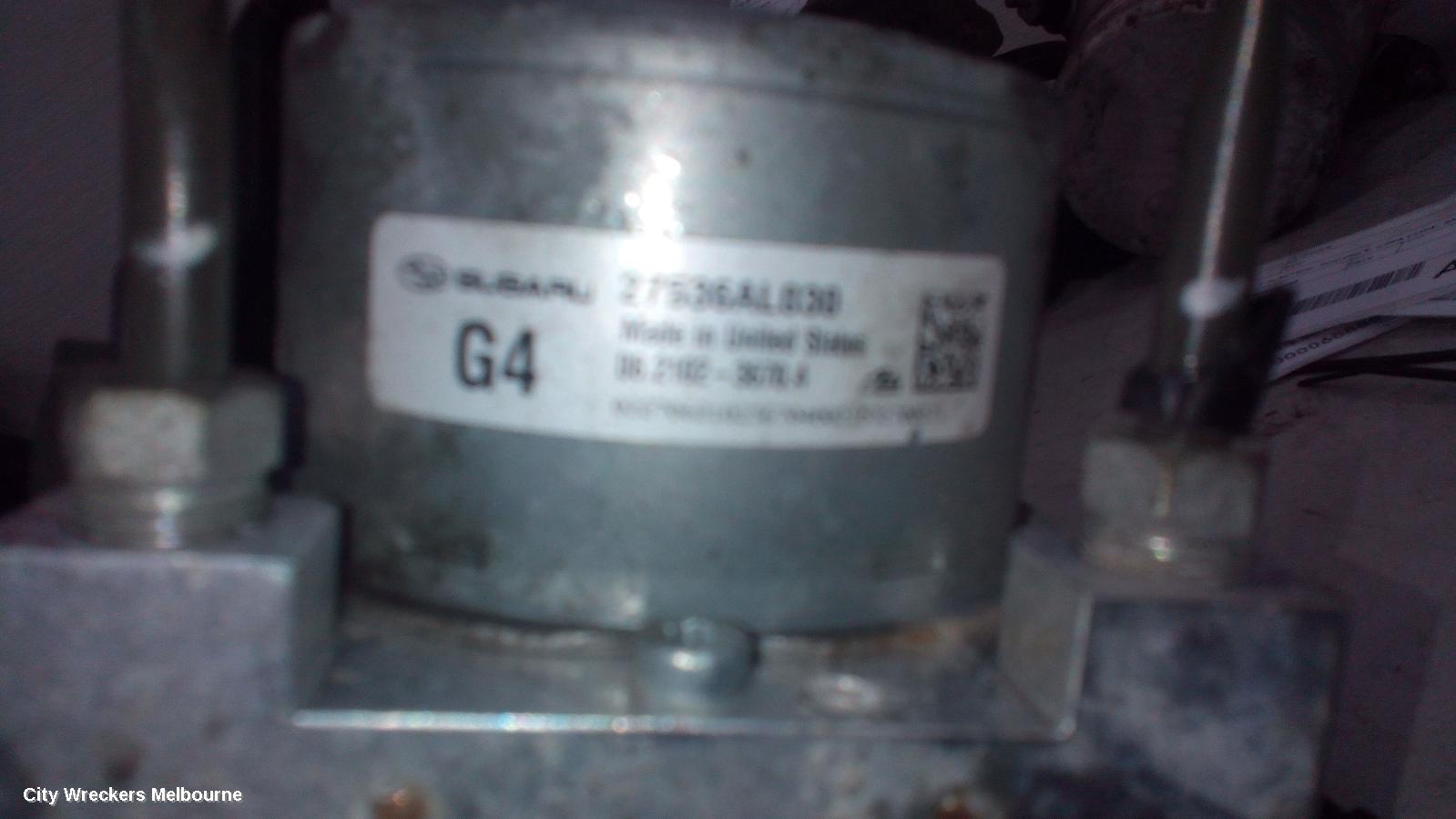 SUBARU OUTBACK ABS PUMP/MODULATOR, 6TH GEN, P/N 27536AL030, 08/2014 ONWARDS - Image 2