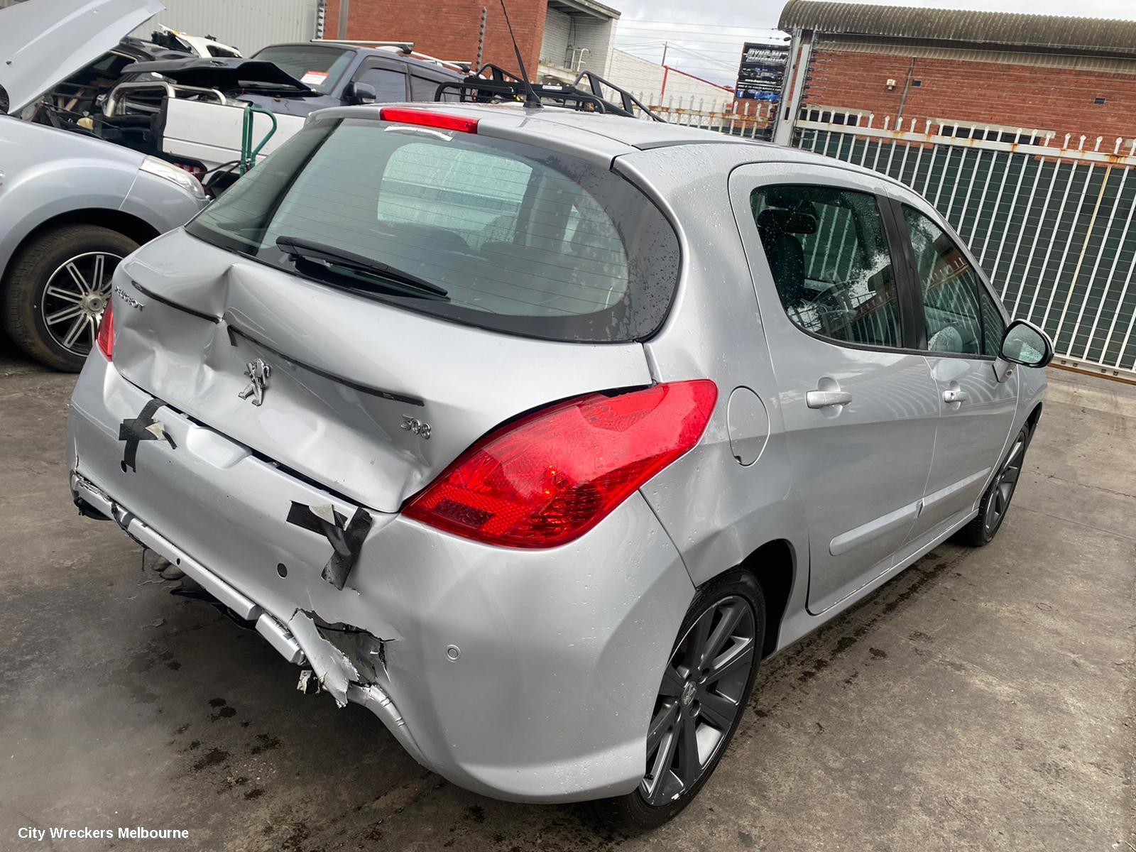 PEUGEOT 308 LEFT FRONT DOOR, T7, HATCH/WAGON, NON INTRUSION BAR TYPE, 09/2007 - 12/2013 - Image 3