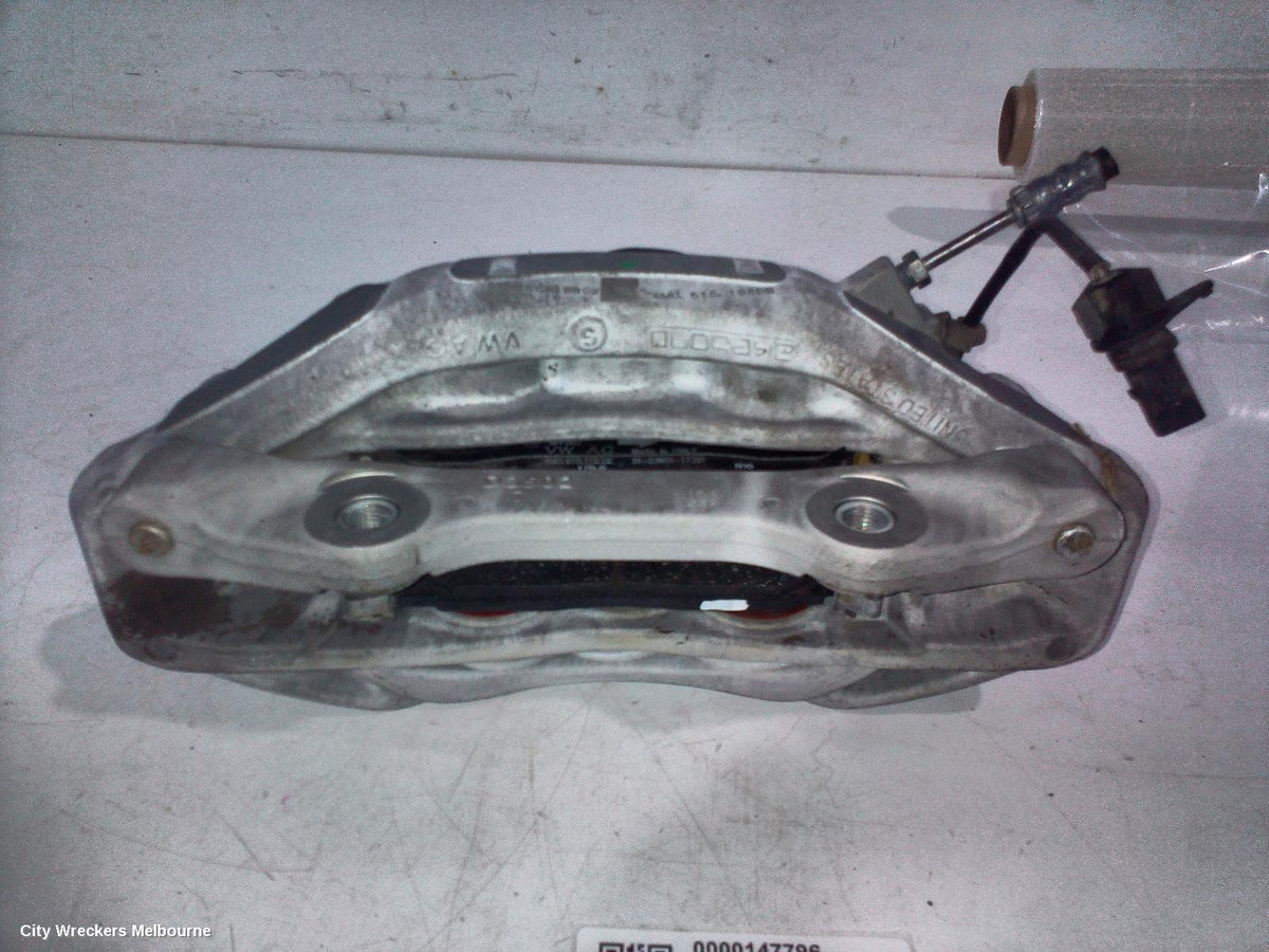 AUDI Q7 CALIPER, 4M, LH FRONT, GREY, 375MM ROTOR, 07/2015 ONWARDS - Image 3
