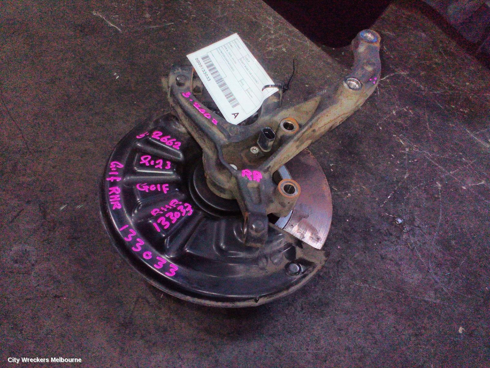VOLKSWAGEN GOLF RIGHT REAR HUB ASSEMBLY, GEN 8, 2WD, 09/2020 ONWARDS - Image 2