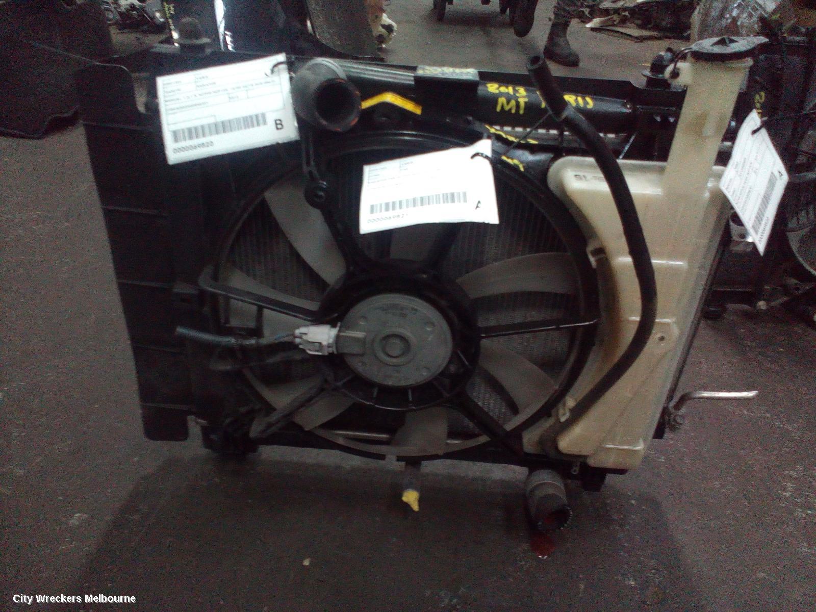 TOYOTA YARIS FAN, RADIATOR FAN, 1.3, PETROL, 2NZ, NCP13#, 08/2011 - 01/2020 - Image 1