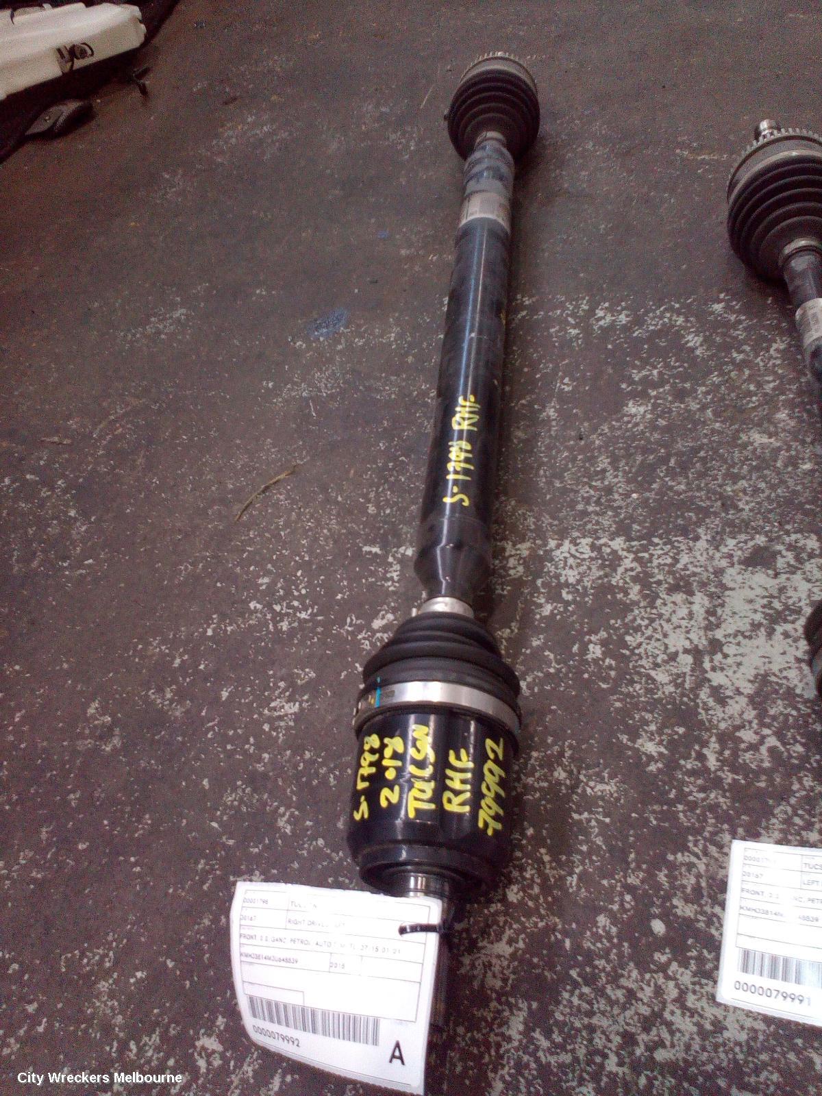 HYUNDAI TUCSON RIGHT DRIVESHAFT, FRONT, 2.0, G4NC, PETROL, AUTO T/M, TL, 07/2015 - 01/2021 - Image 1