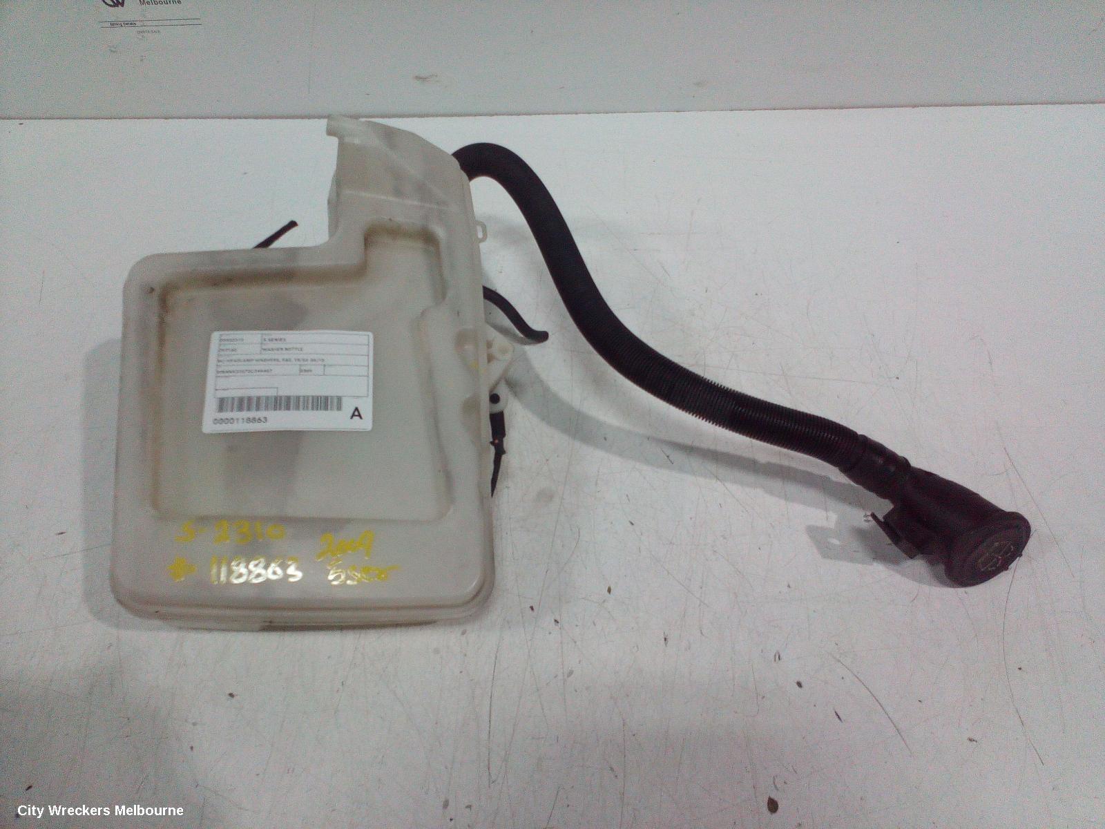 BMW 5 SERIES WASHER BOTTLE, W/ HEADLAMP WASHERS, E60, 10/2003 - 04/2010 - Image 2