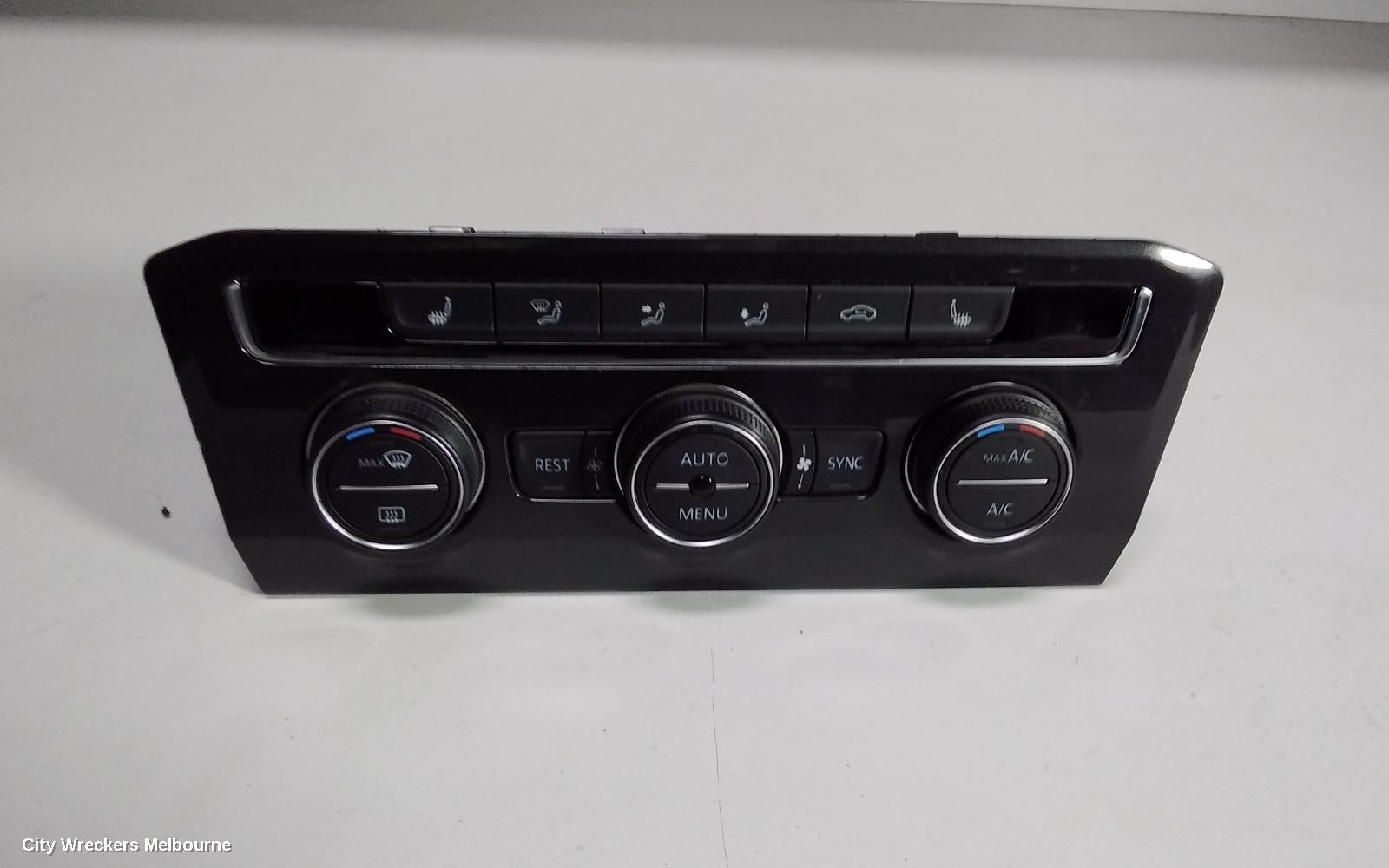 VOLKSWAGEN TIGUAN HEATER/AC CONTROLS, 5NA, FRONT, SINGLE ZONE CLIMATE CONTROL TYPE, 06/2016 ONWARDS - Image 2
