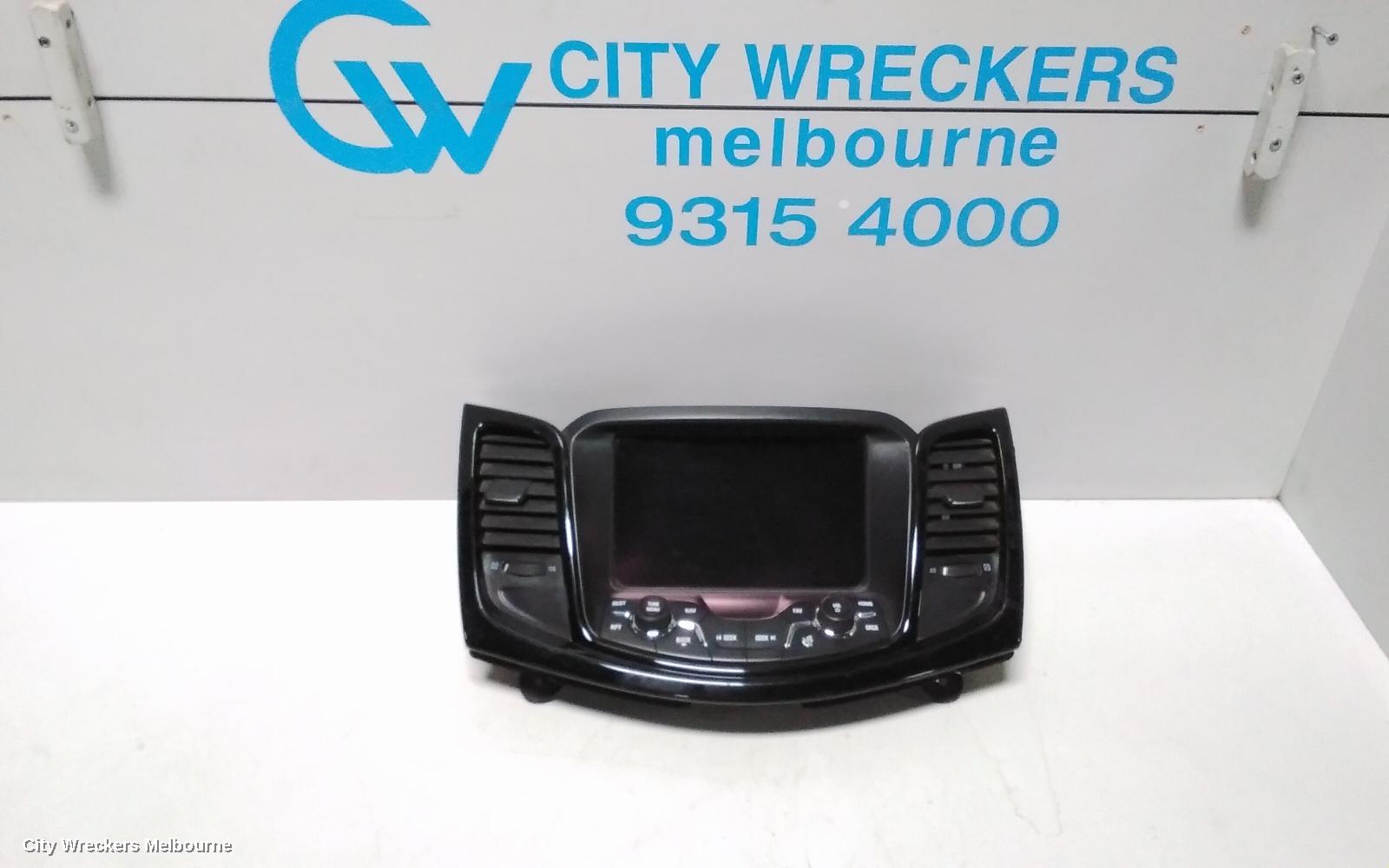 HOLDEN COMMODORE RADIO/CD/DVD/SAT/TV, DISPLAY SCREEN, 8IN SAT NAV TYPE, VF, 05/2013 - 12/2017 - Image 1